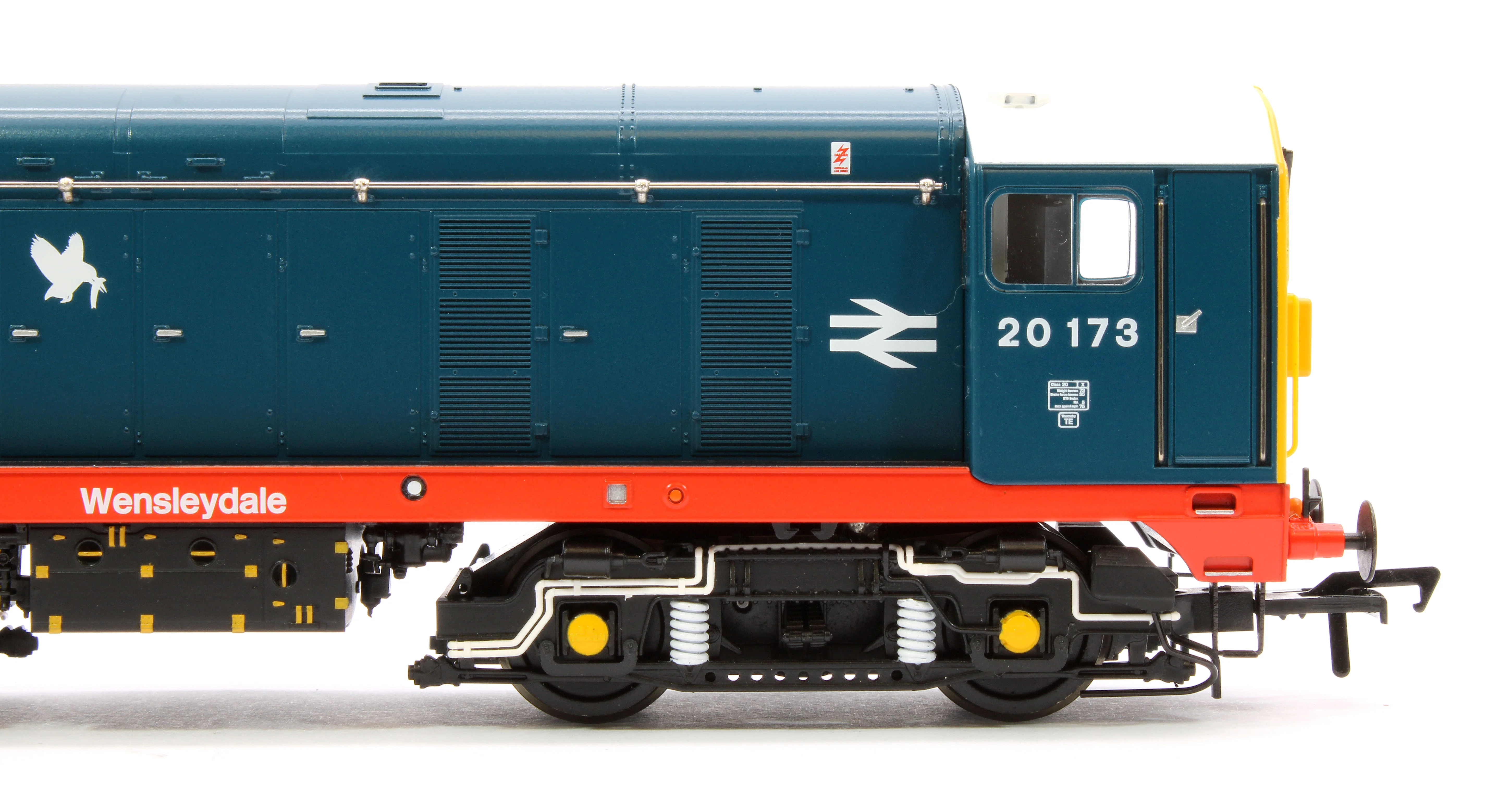 35-358 Class 20/0 Headcode Box 20173 'Wensleydale' BR Blue (Red Solebar) Diesel Locomotive - Image 7