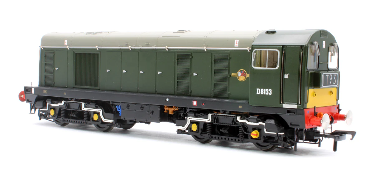 35-353 Class 20/0 Headcode Box D8133 BR Green (Small Yellow Panels) Diesel Locomotive - Image 2