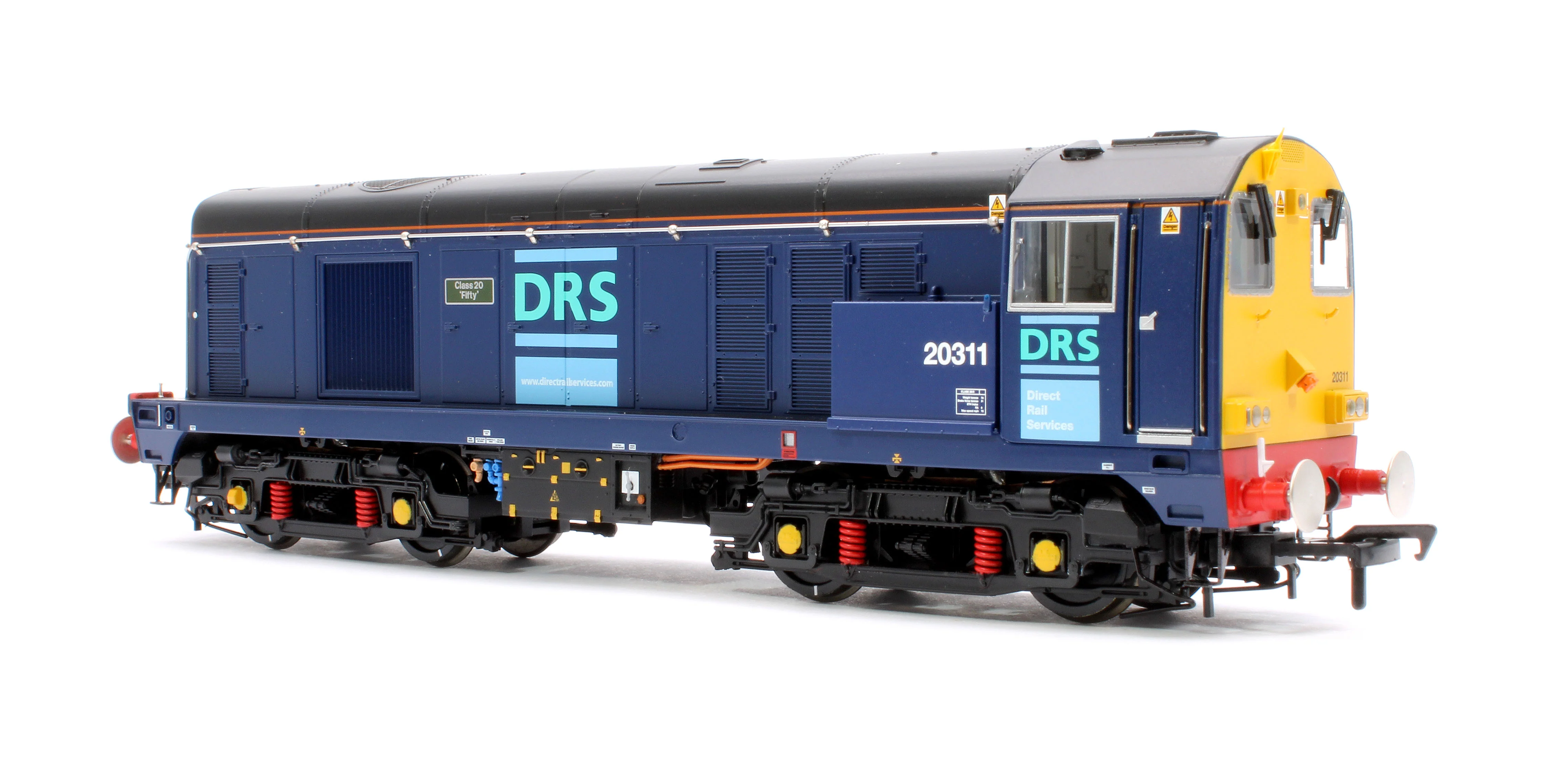 35-125BSF Class 20/3 20311 'Class 20 'Fifty'' DRS Blue Diesel Locomotive - DCC Sound - Image 2