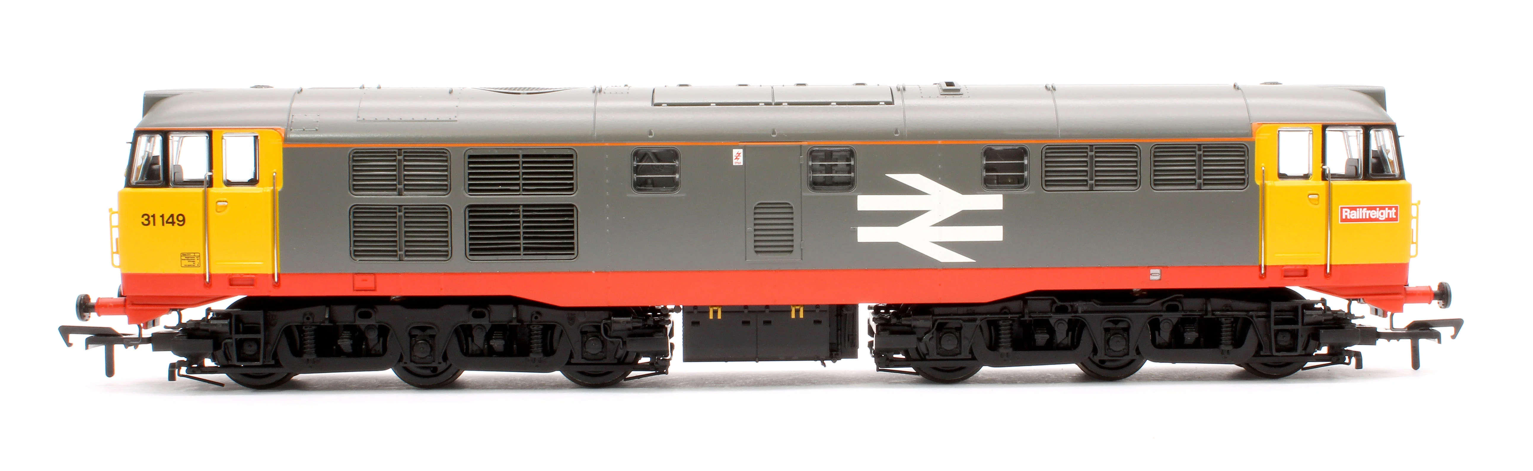 35-821ASF Class 31/1 Refurbished 31149 BR Railfreight (Red Stripe) Diesel Locomotive - DCC Sound - Image 6