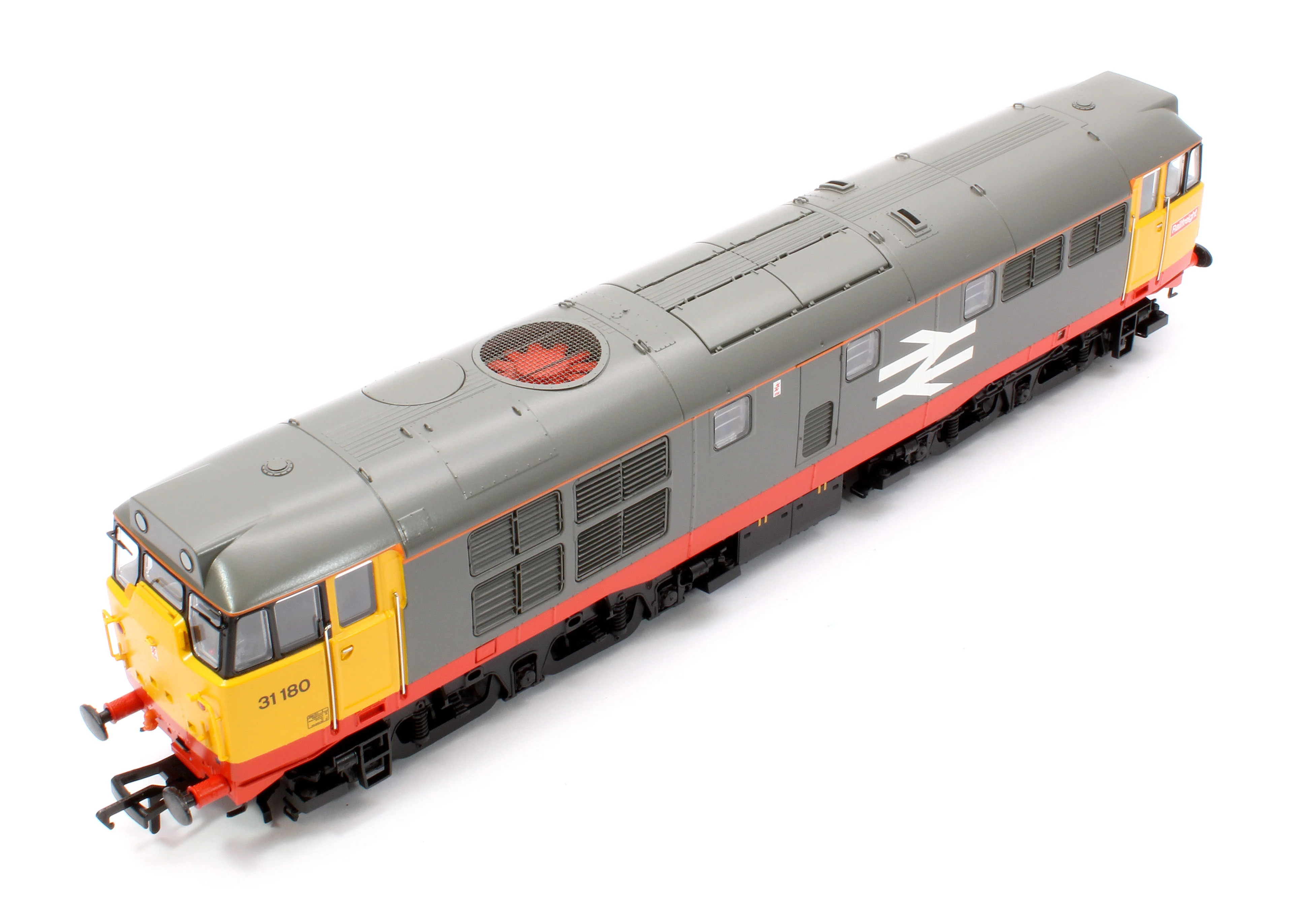 35-821SF Class 31/1 Refurbished 31180 BR Railfreight (Red Stripe) Diesel Locomotive - DCC Sound - Image 12