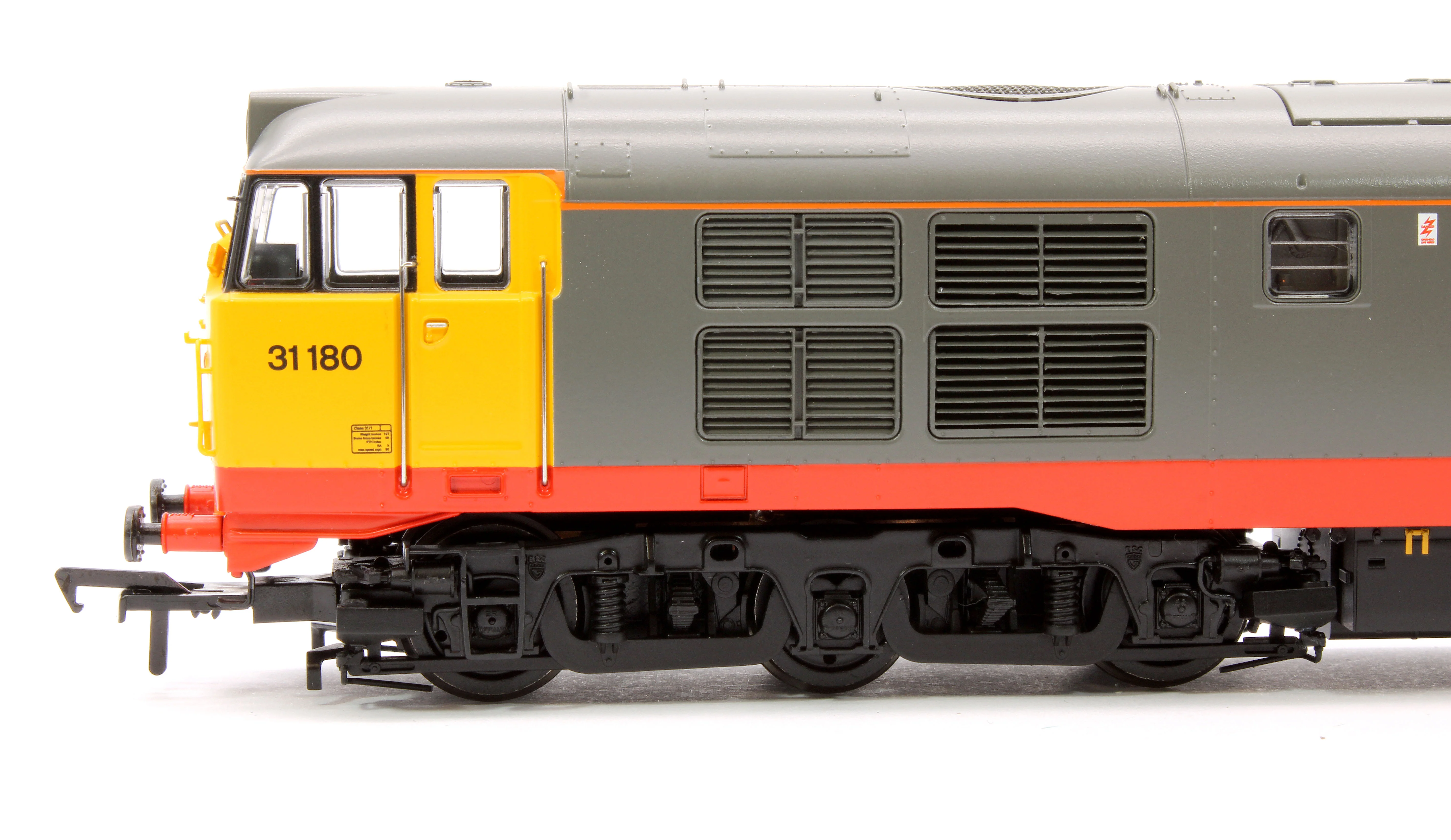 35-821SF Class 31/1 Refurbished 31180 BR Railfreight (Red Stripe) Diesel Locomotive - DCC Sound - Image 7