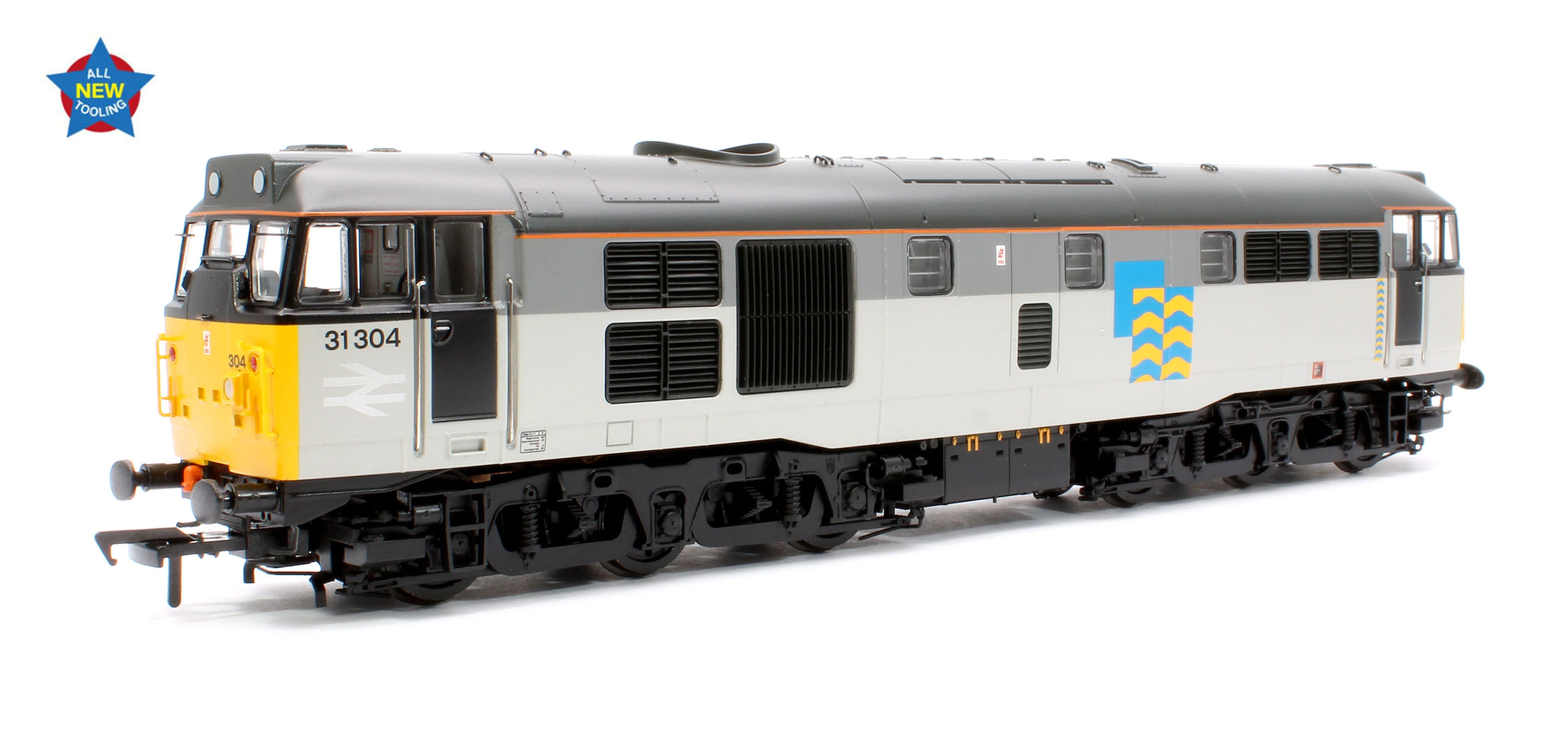 35-823A Class 31/1 Refurbished 31304 BR Railfreight Petroleum Sector Diesel Locomotive