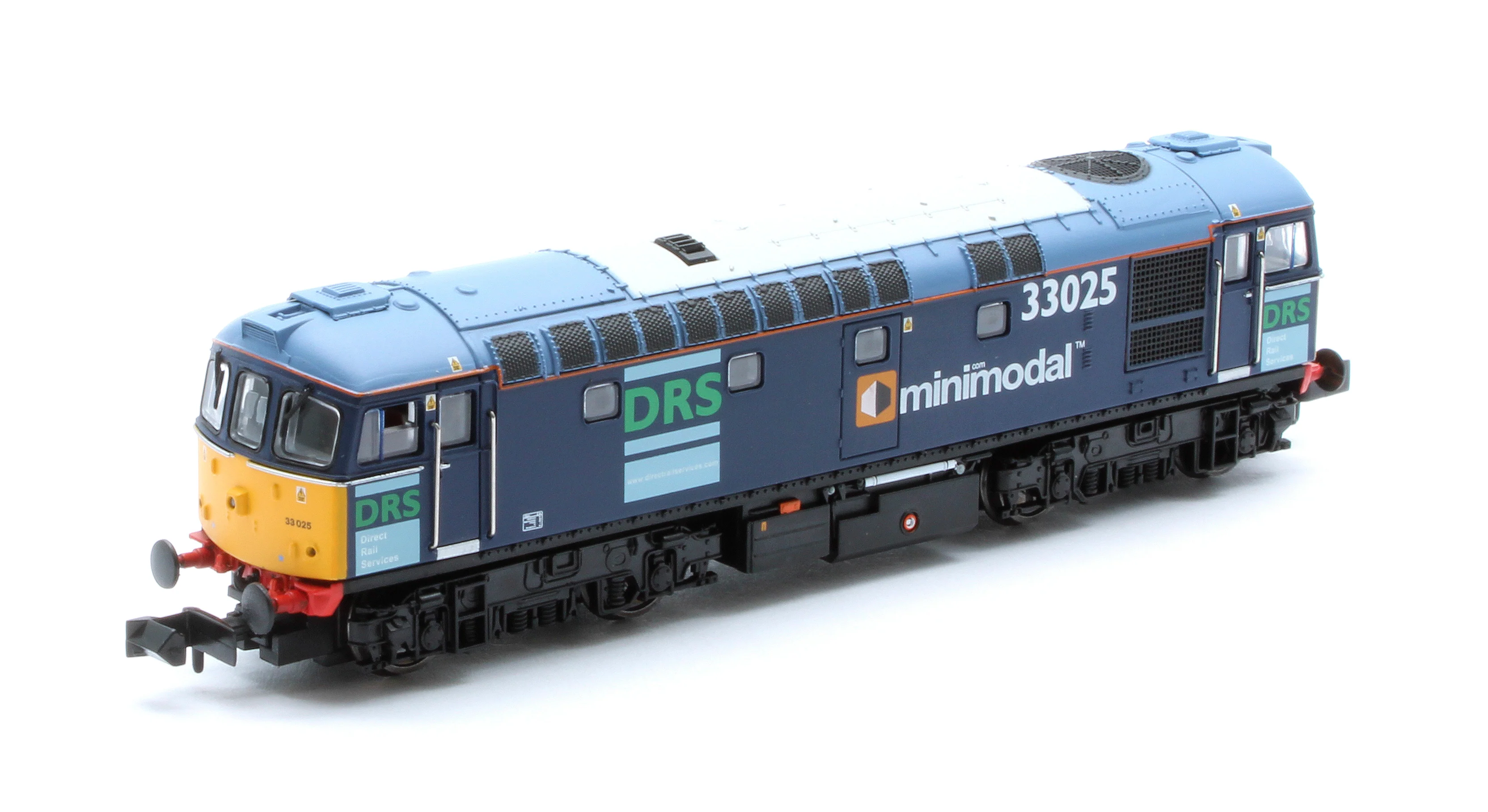 2D-001-012D Class 33/0 33025 DRS Diesel Locomotive - DCC Fitted - Image 8