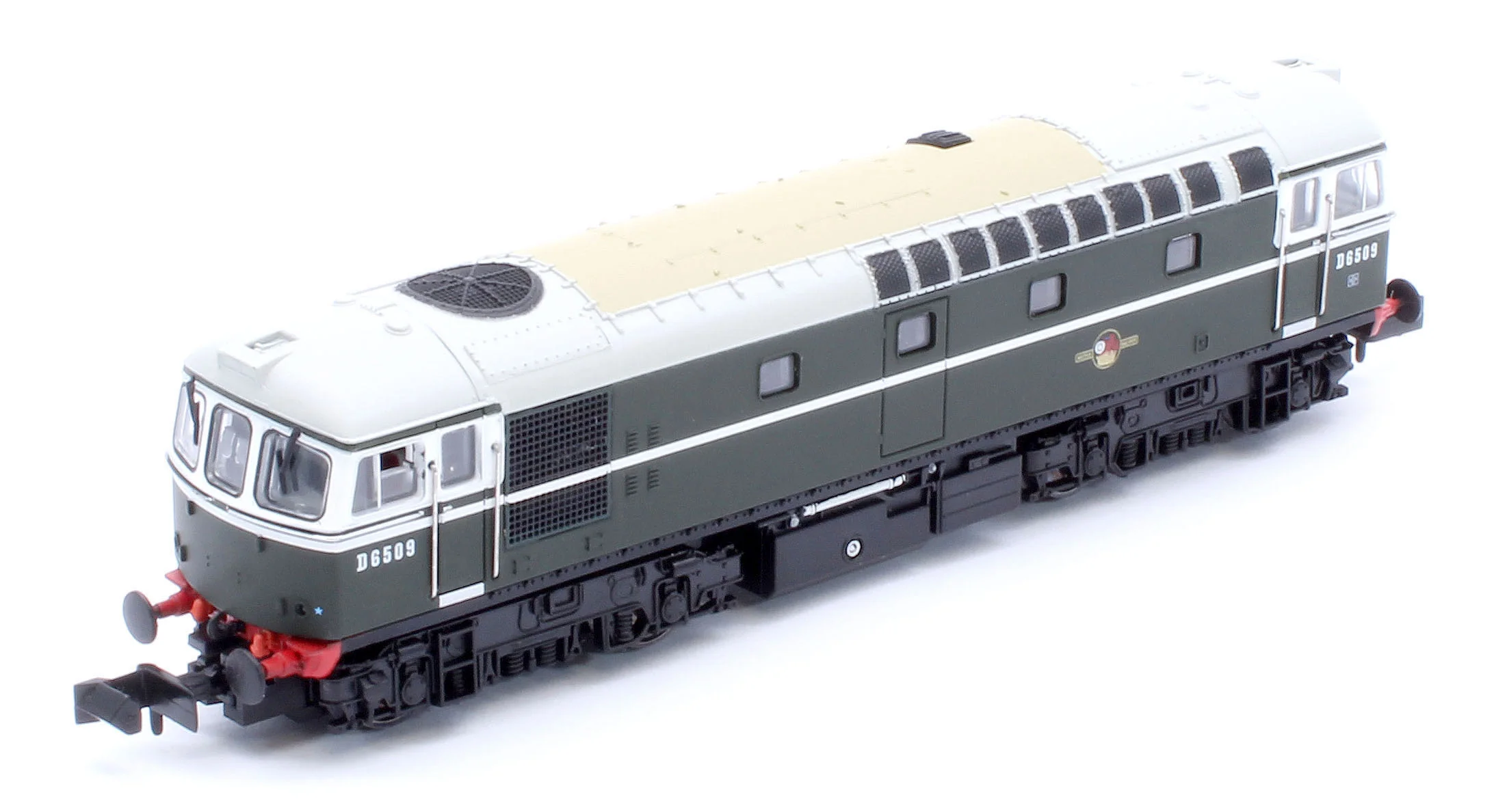 2D-001-009D Class 33/0 D6509 BR Green No Yellow Warning Panel Diesel Locomotive - DCC Fitted - Image 10