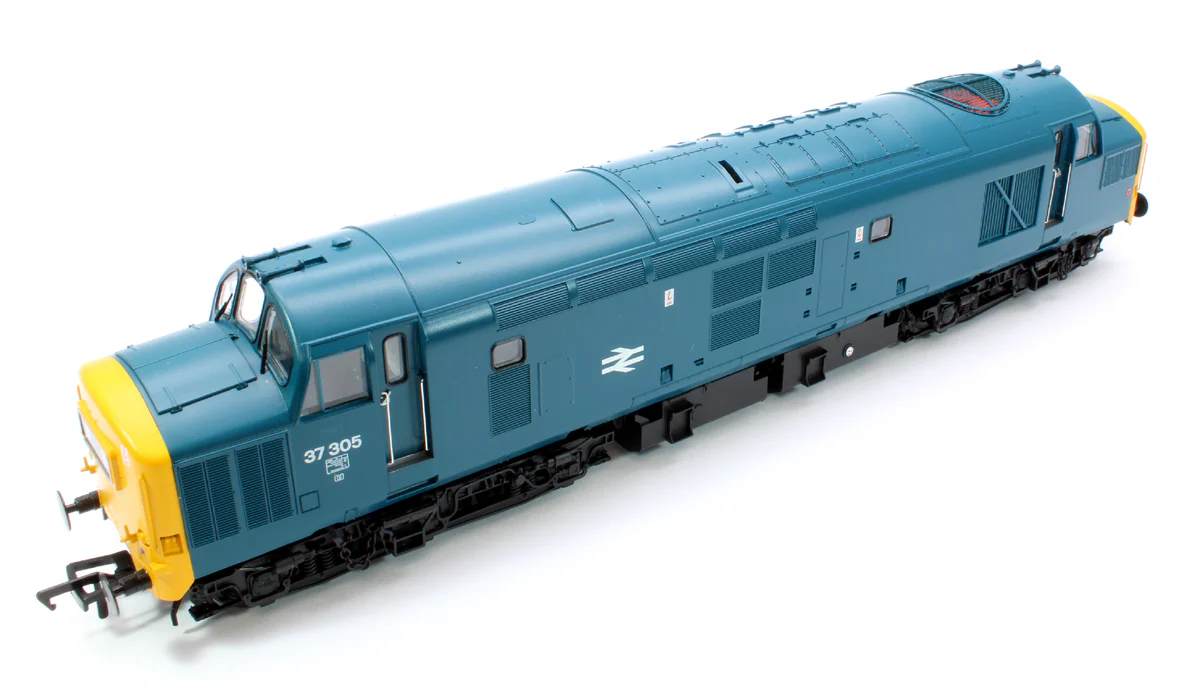 35-303SFX Class 37/0 Centre Headcode 37305 BR Blue Diesel Locomotive - DCC Sound Deluxe - Image 11