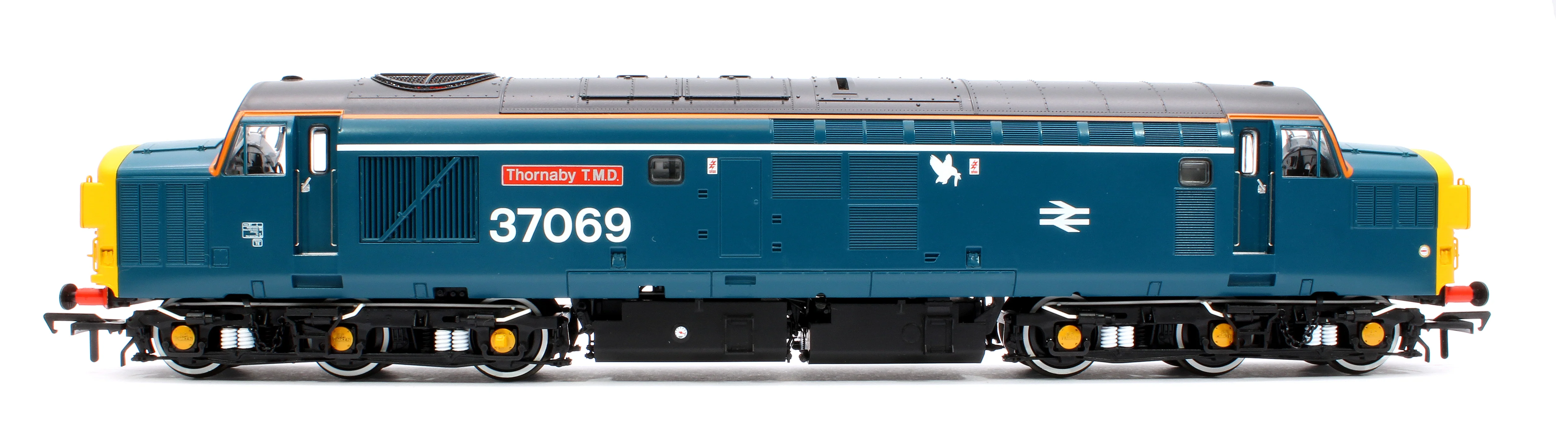 Class 37/0 Split Headcode 37069 'Thornaby TMD' BR Blue (White Stripe) Diesel Locomotive - Image 5