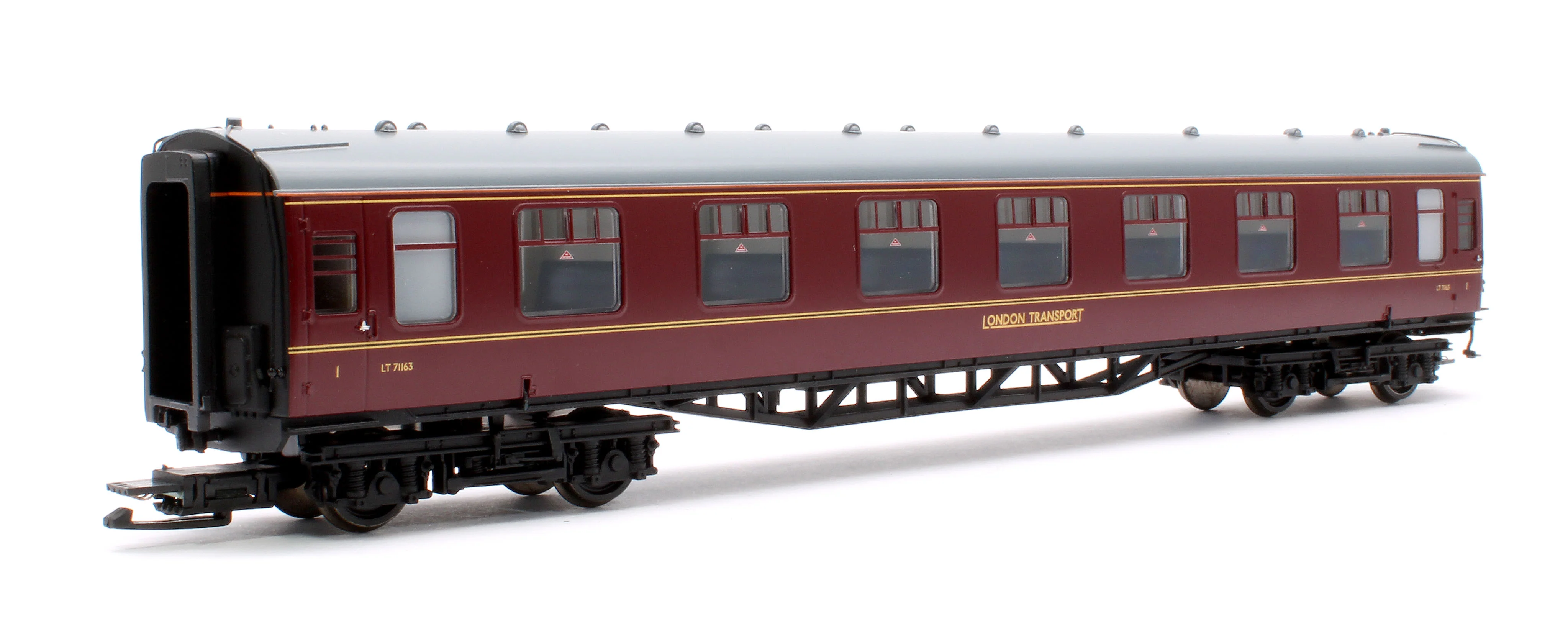 32-645 Class 438 4-TC 4-Car Multiple Unit 428 London Transport Lined Maroon - Image 9
