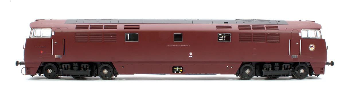 4D-003-021S Class 52 Western Invader BR Maroon Small Yellow Panels D1009 Diesel Locomotive - DCC Sound - Image 5