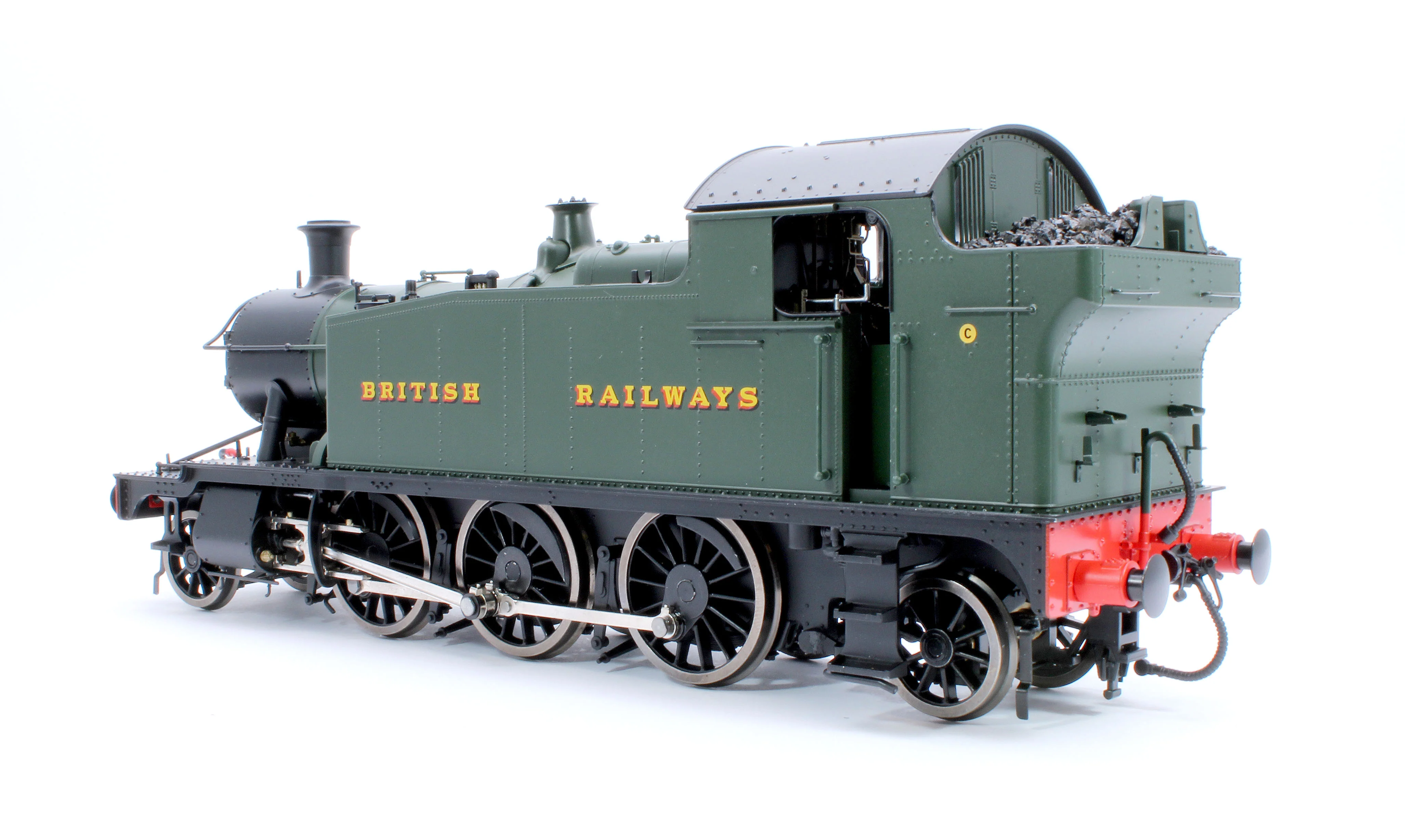 LHT-S-5505U Class 55xx 2-6-2 ’British Railways’ Green Unnumbered Steam Locomotive - Image 2