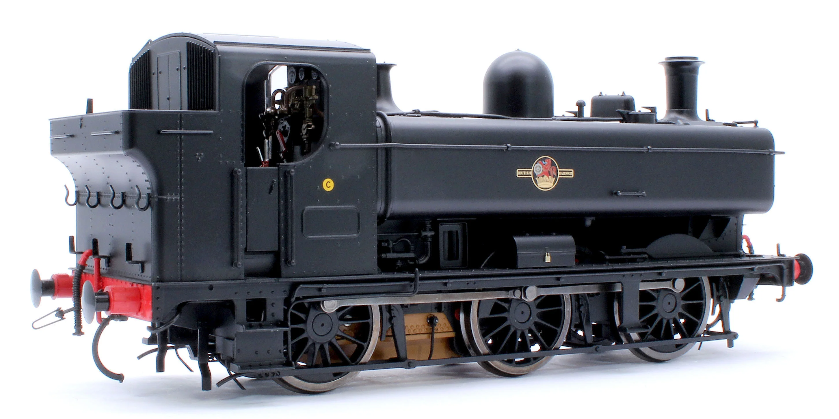 7S-007-021UD Class 57xx Pannier BR Black Late Crest Unnumbered - Steam Tank Locomotive - DCC Fitted - Image 4