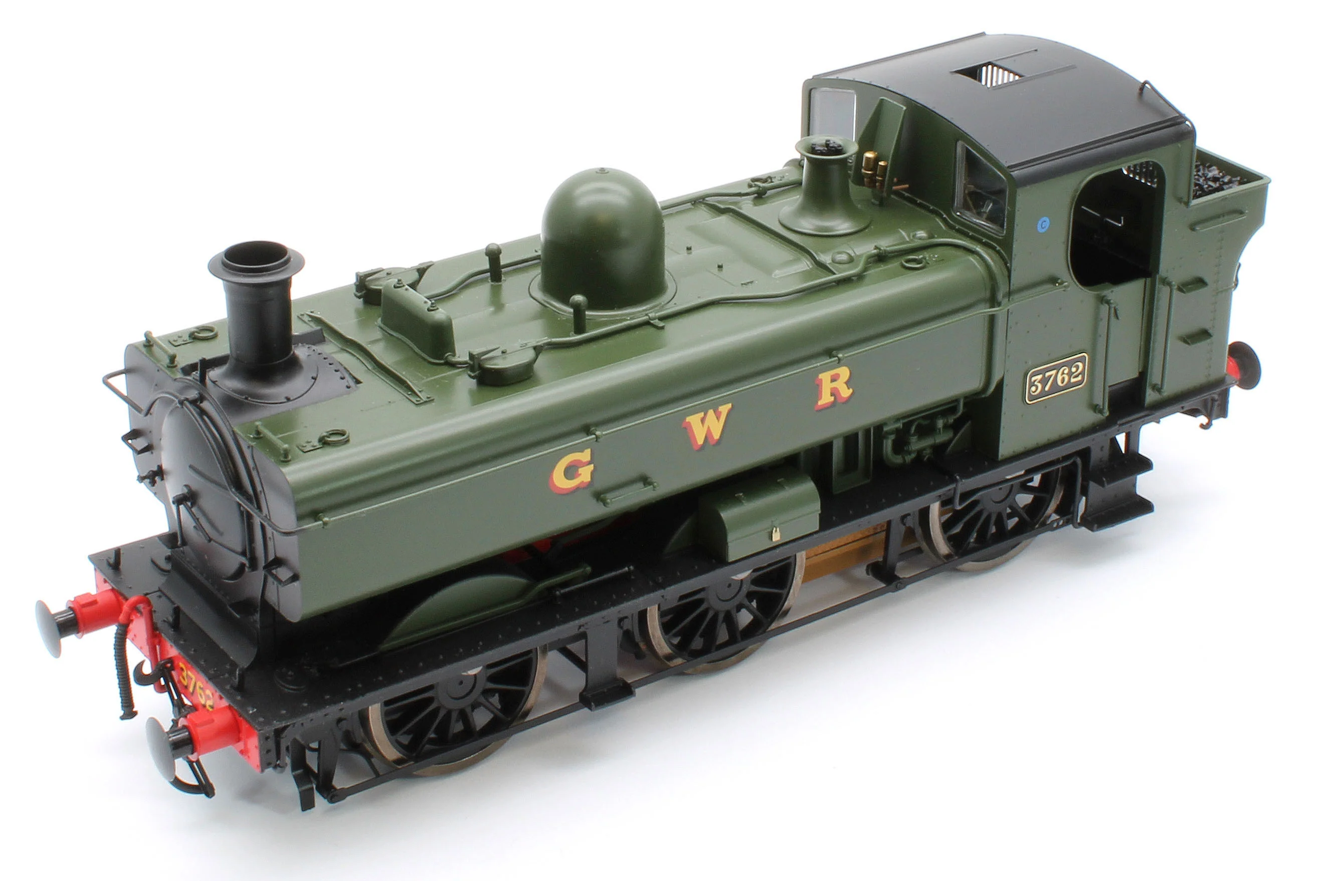 7S-007-015 Class 57xx Pannier 'GWR' Green 3762 - Steam Tank Locomotive - Image 11
