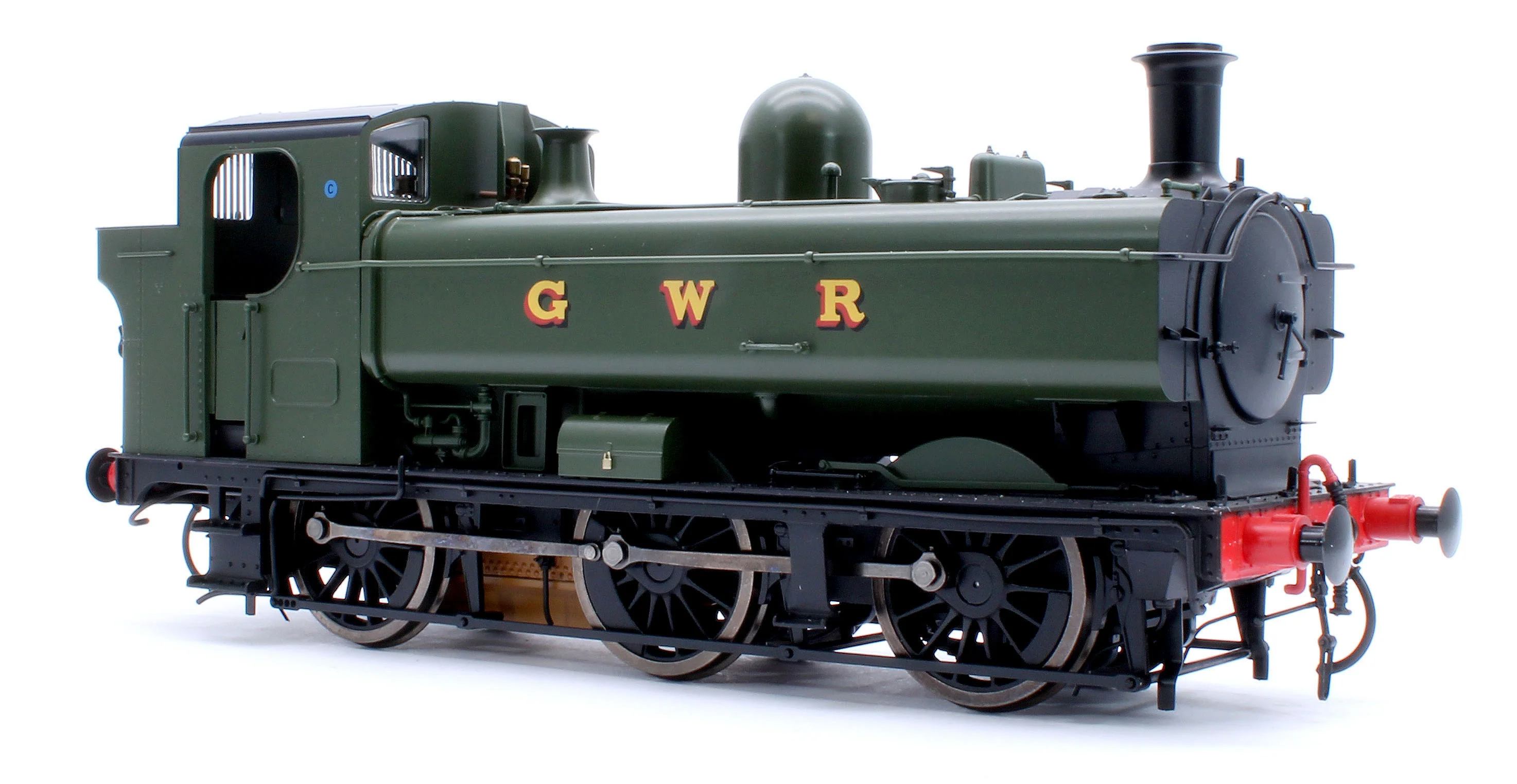 7S-007-015U Class 57xx Pannier 'GWR' Green Unnumbered - Steam Tank Locomotive - Image 6