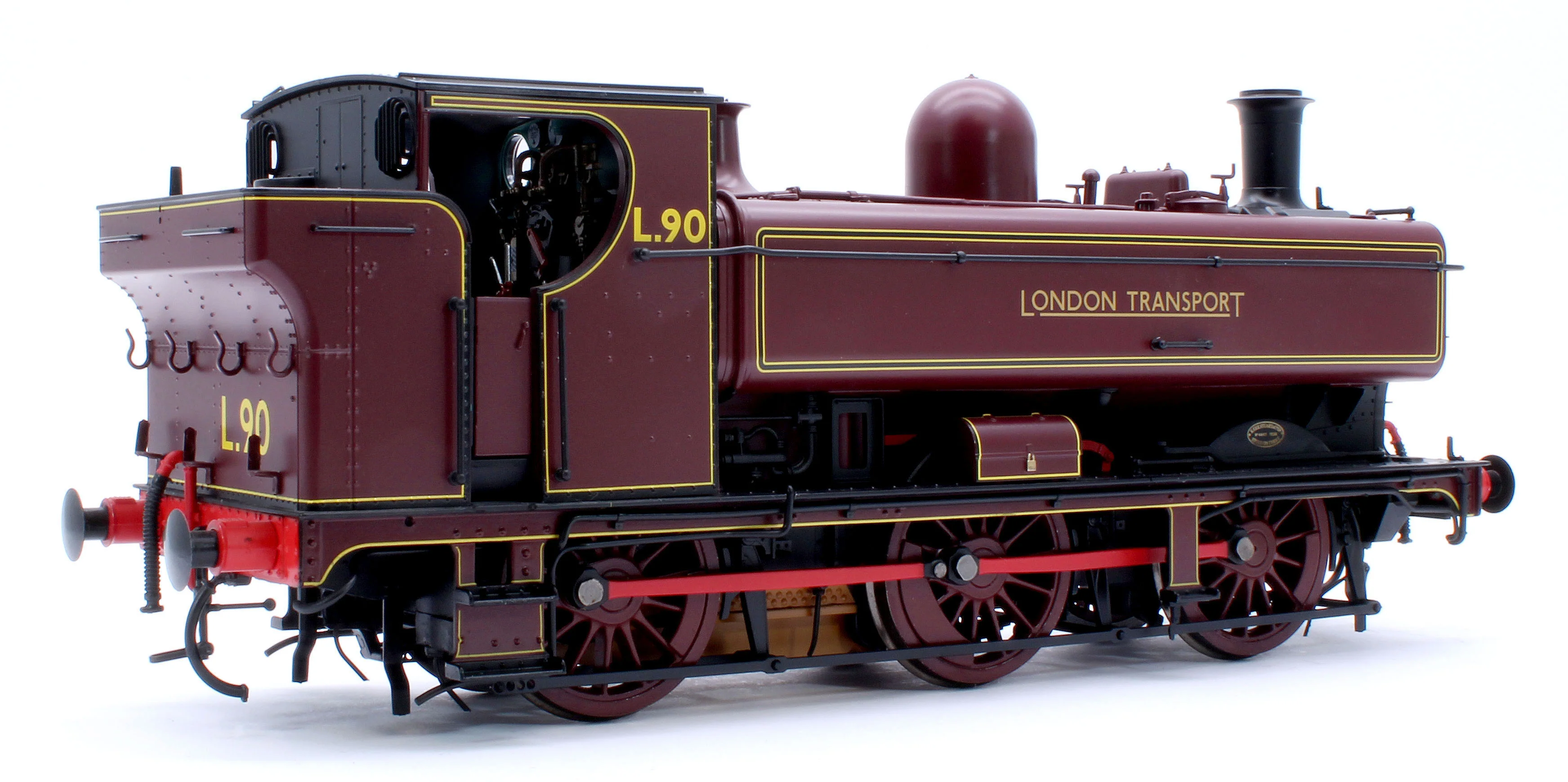 7S-007-016D Class 57xx Pannier L90 London Transport - Steam Tank Locomotive - DCC Fitted - Image 4