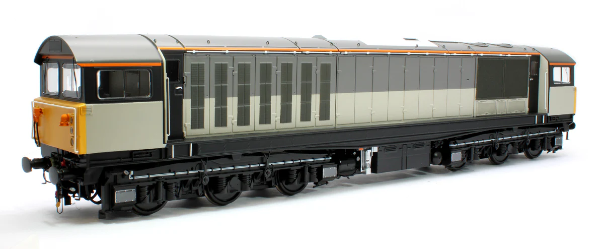 5858 Class 58 Railfreight Grey Unnumbered/Unbranded Diesel Locomotive