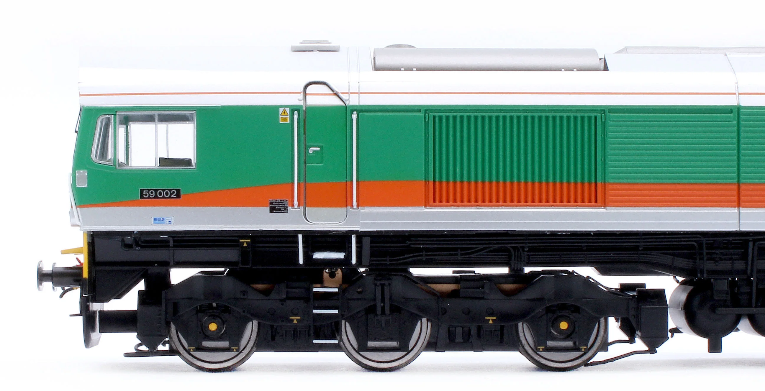 4D-005-007 Class 59 59002 MRL Green/Orange Alan J Day Diesel Locomotive - Image 6