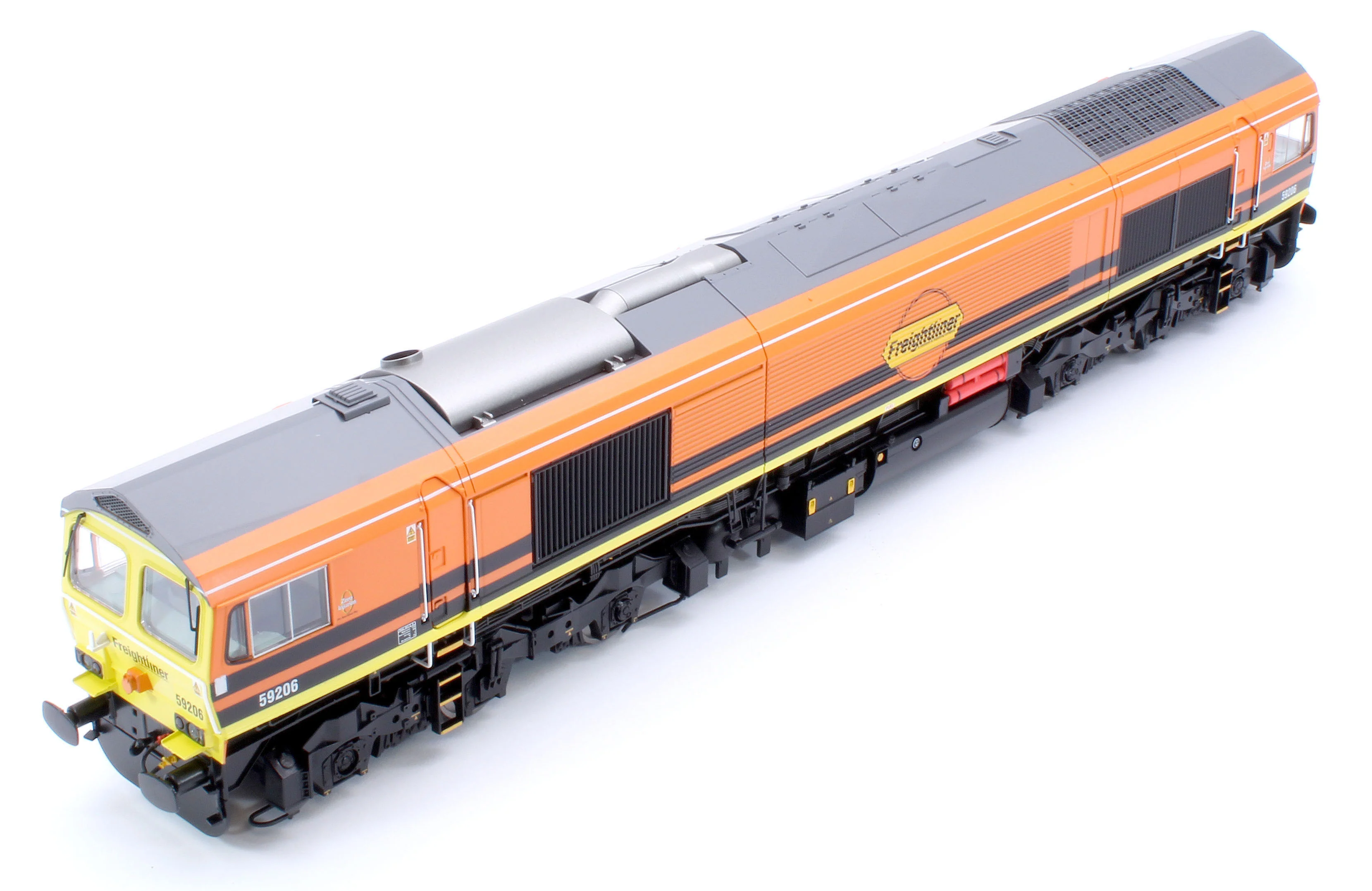 4D-005-008S Class 59 59206 Freightliner Orange John F Yeoman Diesel Locomotive - DCC Sound - Image 11