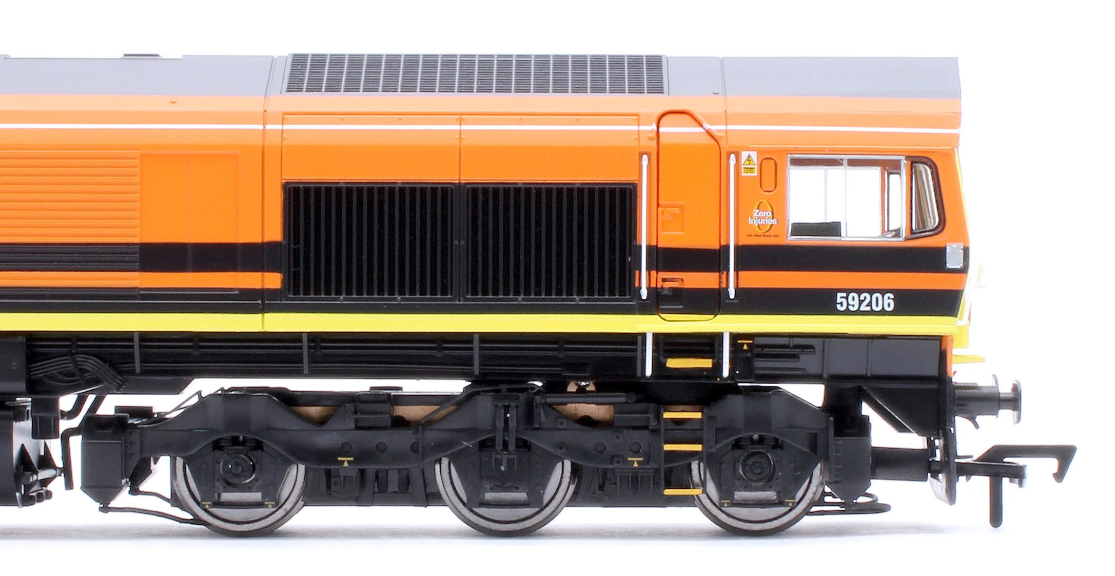 4D-005-008S Class 59 59206 Freightliner Orange John F Yeoman Diesel Locomotive - DCC Sound - Image 8