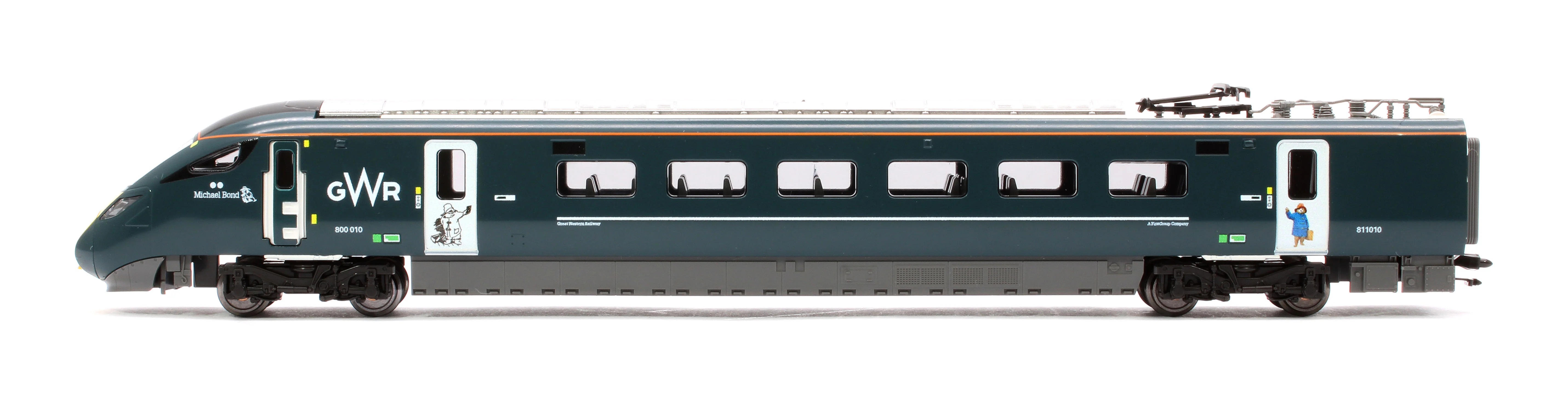 10-1673S Class 800/0 GWR IET 800 010 "Paddington Bear" 5 Car EMU - DCC Sound Fitted - Image 4