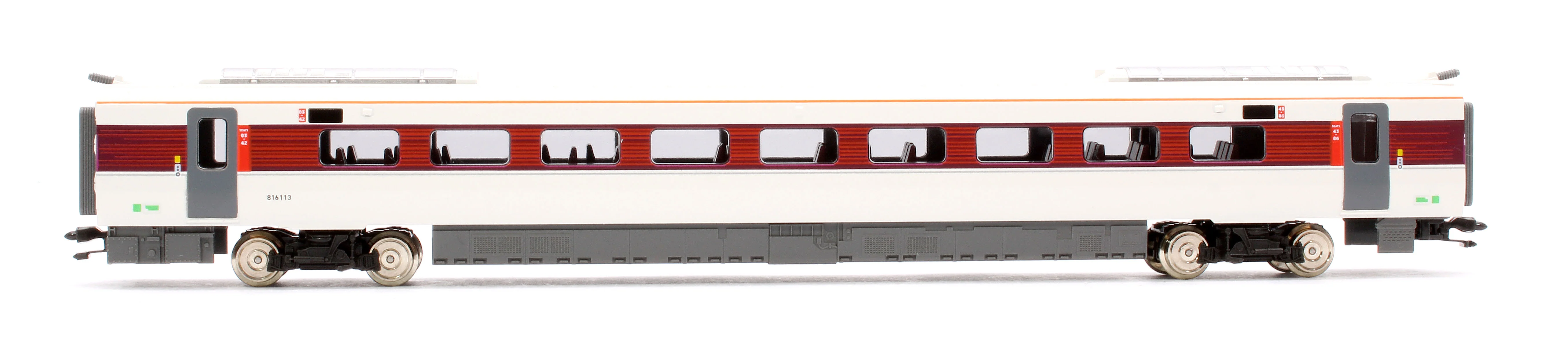 10-1675 -81904 Class 800 113 LNER Azuma 9 Car Train Pack - Image 13