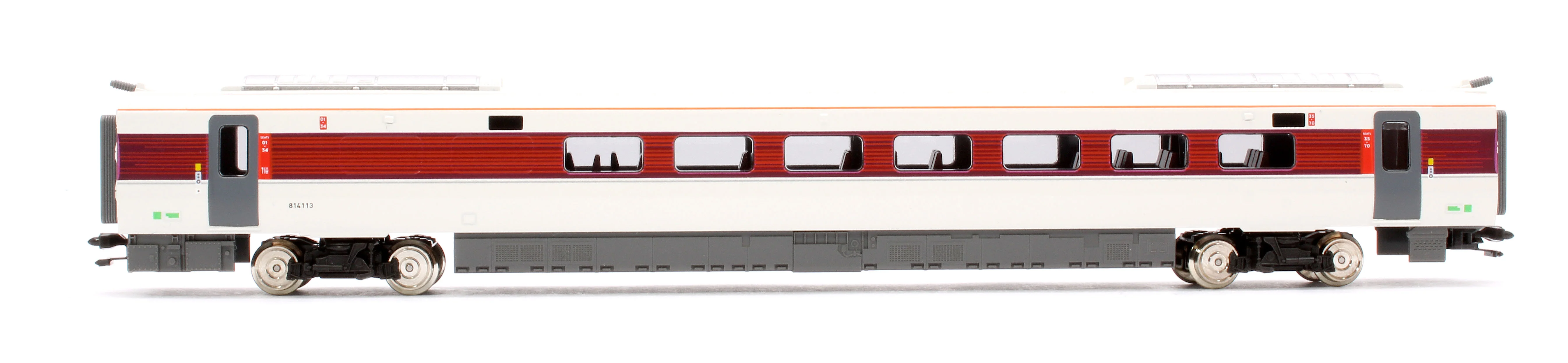 10-1675D Class 800 113 LNER Azuma 9 Car Train Pack - DCC Fitted - Image 9