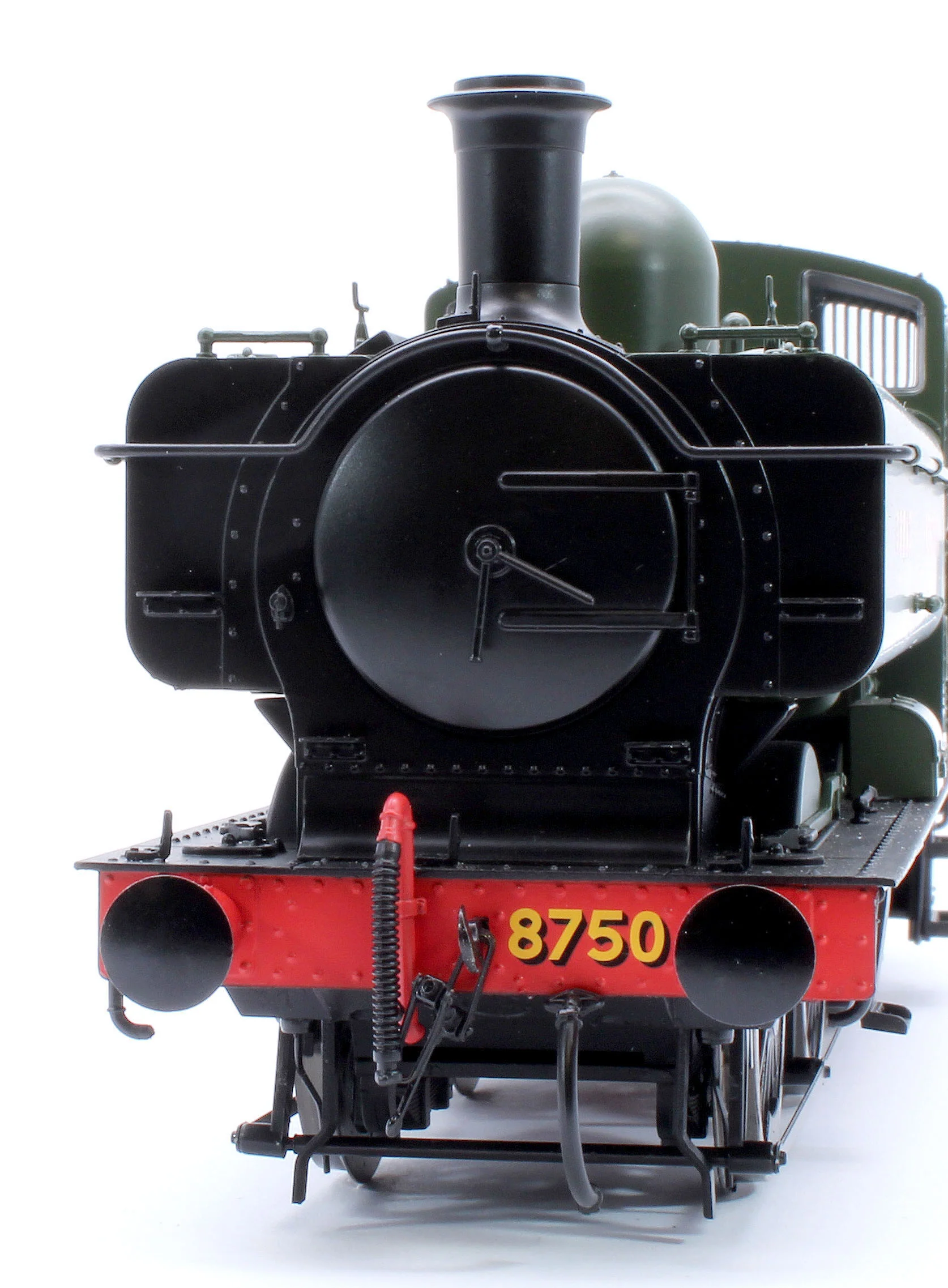 7S-007-018 Class 87xx Pannier 'Great Western' Green 8750 - Steam Tank Locomotive - Image 9
