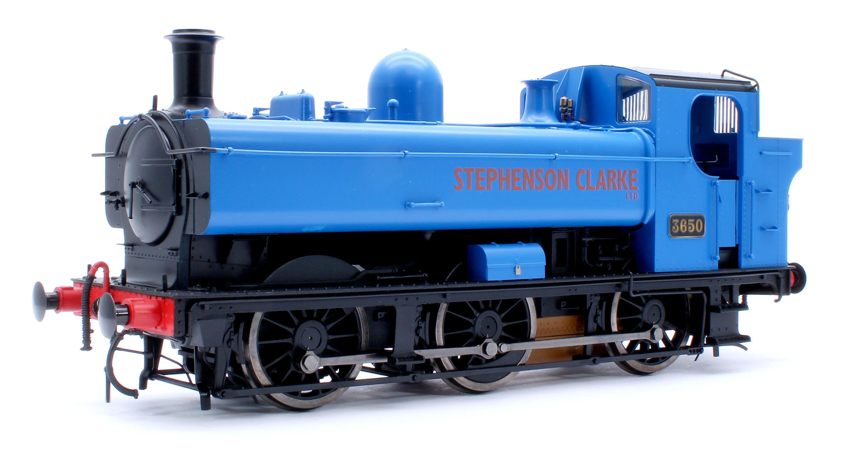 7S-007-017 Class 87xx Pannier Stephenson Clarke Blue 3650 - Steam Tank Locomotive