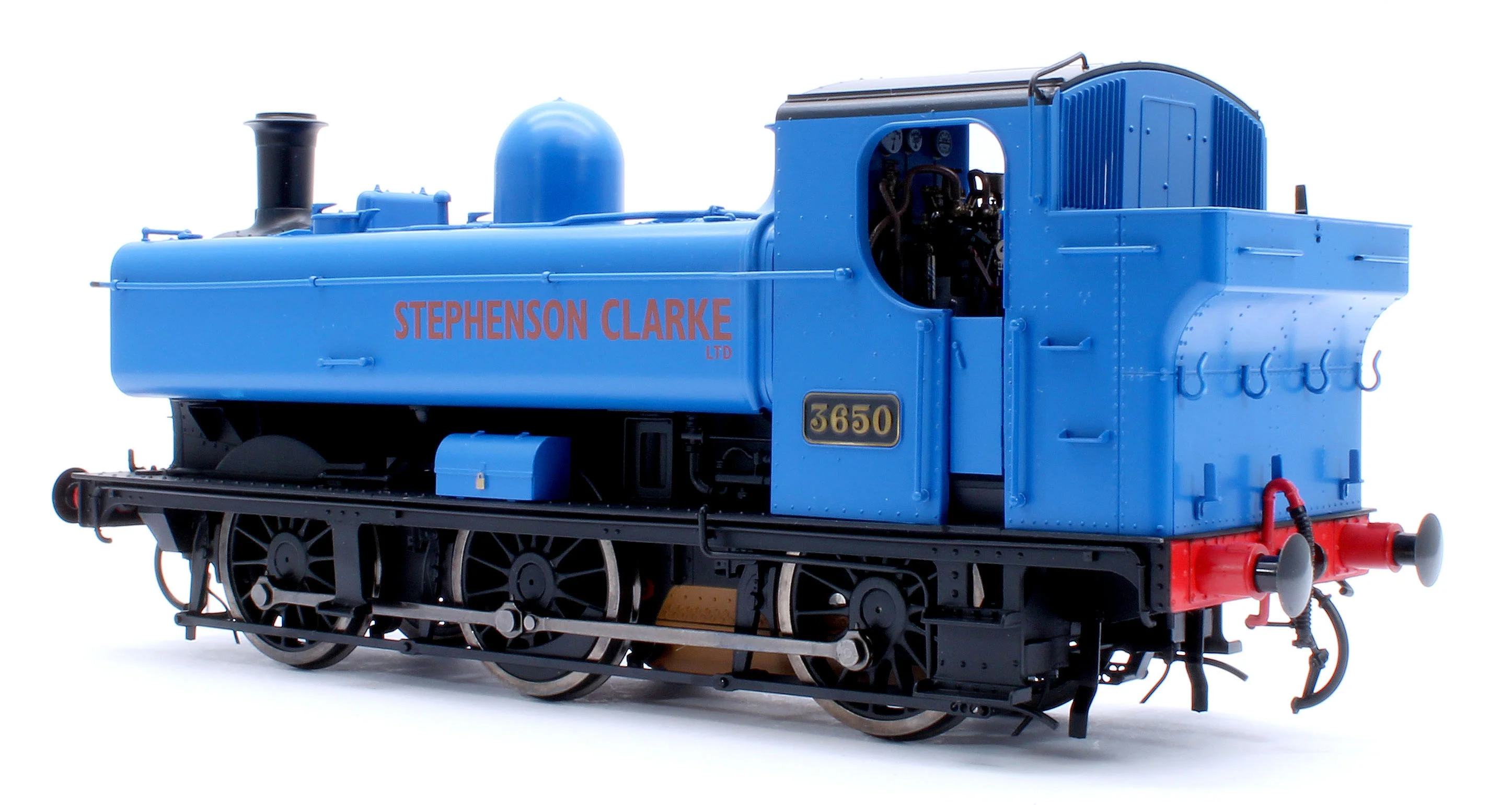 7S-007-017 Class 87xx Pannier Stephenson Clarke Blue 3650 - Steam Tank Locomotive - Image 3