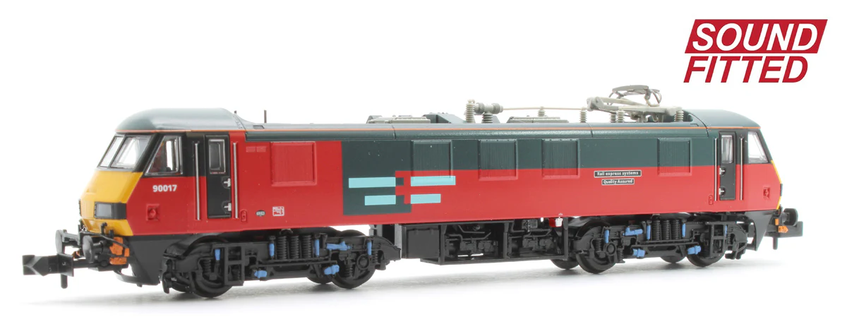 371-782ASF Class 90/0 90017 'Rail Express Systems Quality Assured' Rail Exp. Sys. Electric Locomotive - DCC Sound