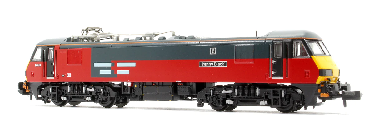 Class 90/0 90019 'Penny Black' Rail Express Systems Electric Locomotive - Image 2