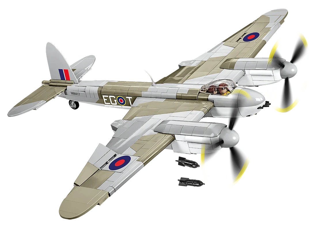 De Havilland DH-98 Mosquito WWII (695 pcs) Model Kit