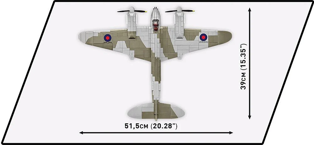 De Havilland DH-98 Mosquito WWII (695 pcs) Model Kit - Image 11