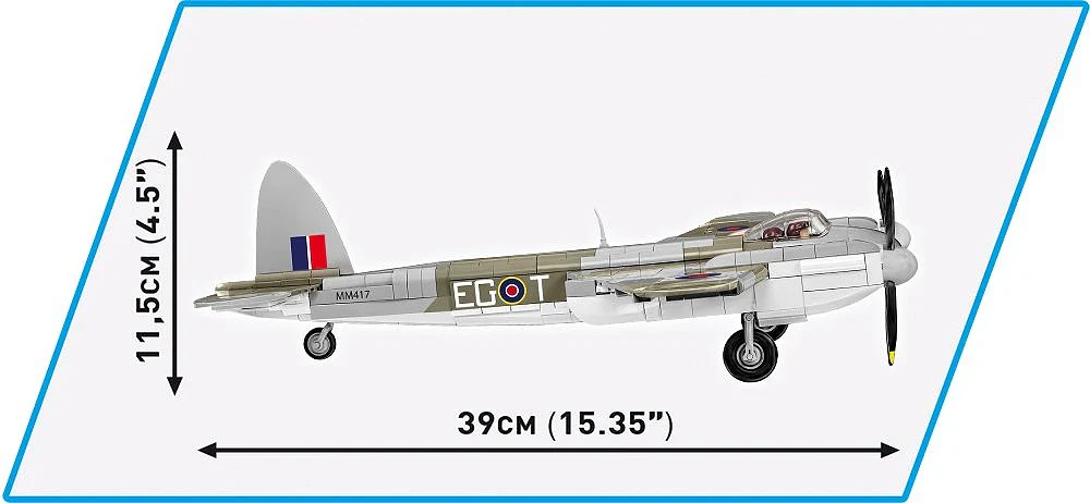 De Havilland DH-98 Mosquito WWII (695 pcs) Model Kit - Image 12