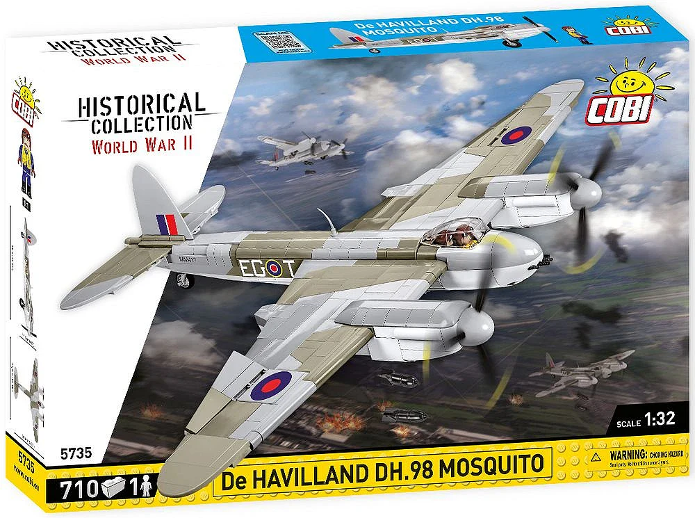De Havilland DH-98 Mosquito WWII (695 pcs) Model Kit - Image 13
