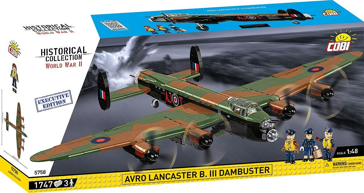 Avro Lancaster B III Dambusters Executive Edition WWII (1795 pcs) Model Kit - Image 18