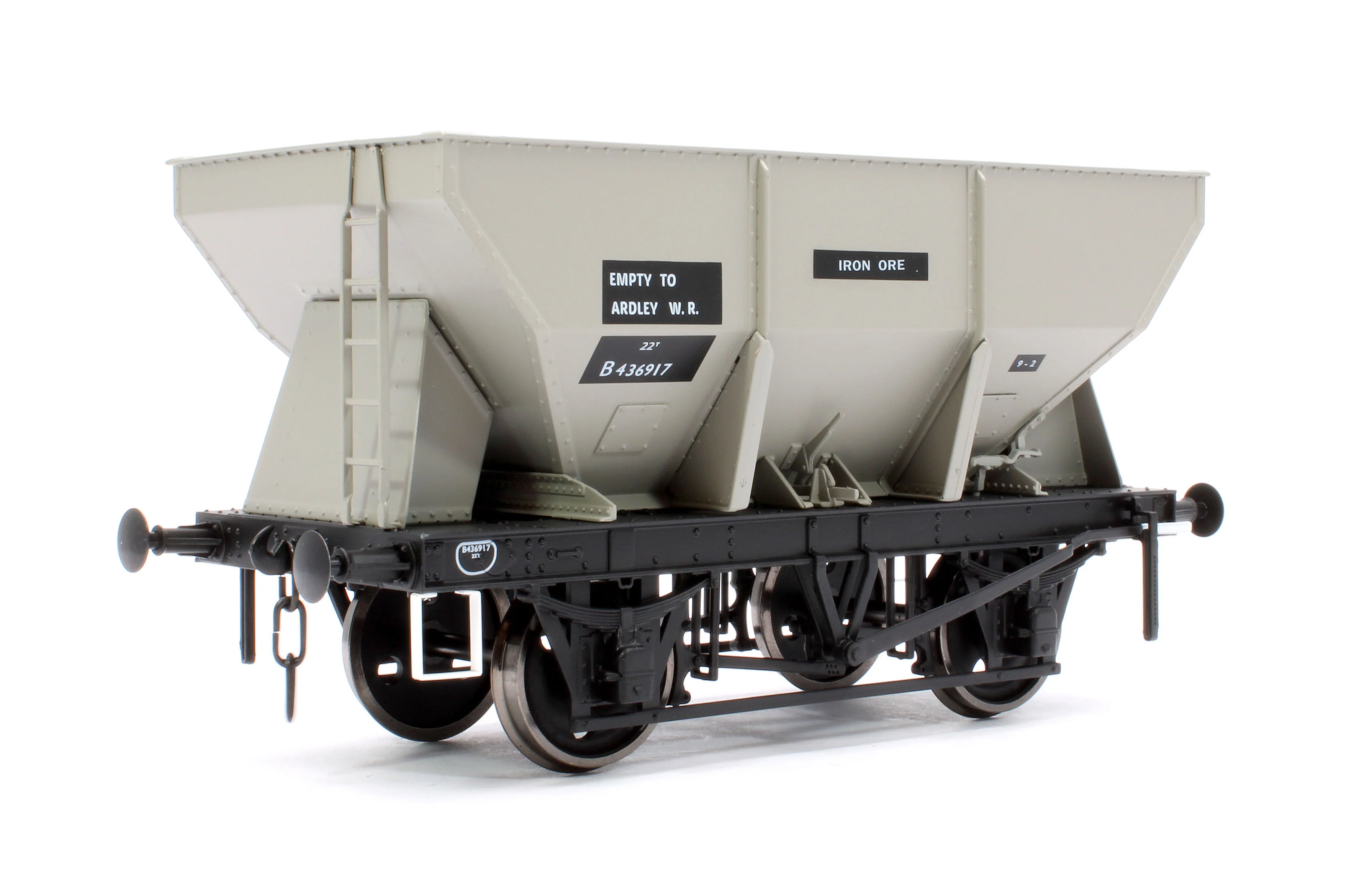 7F-033-003 24T Steel Ore Hopper Grey B436917 Empty to Ardley WR