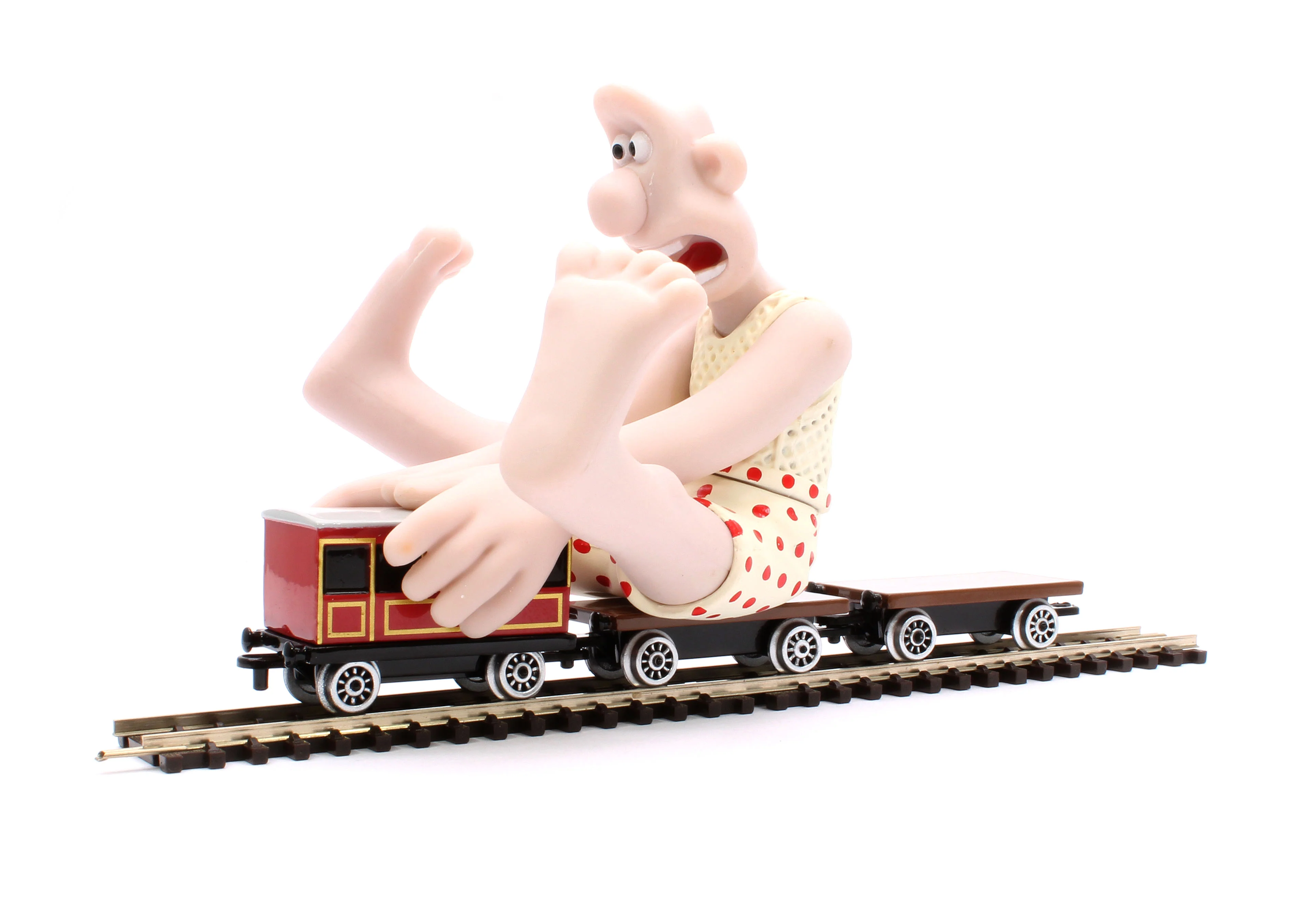 CC80604 Wallace & Gromit - The Wrong Trousers - Wallace & Flatbed Wagon - Image 2