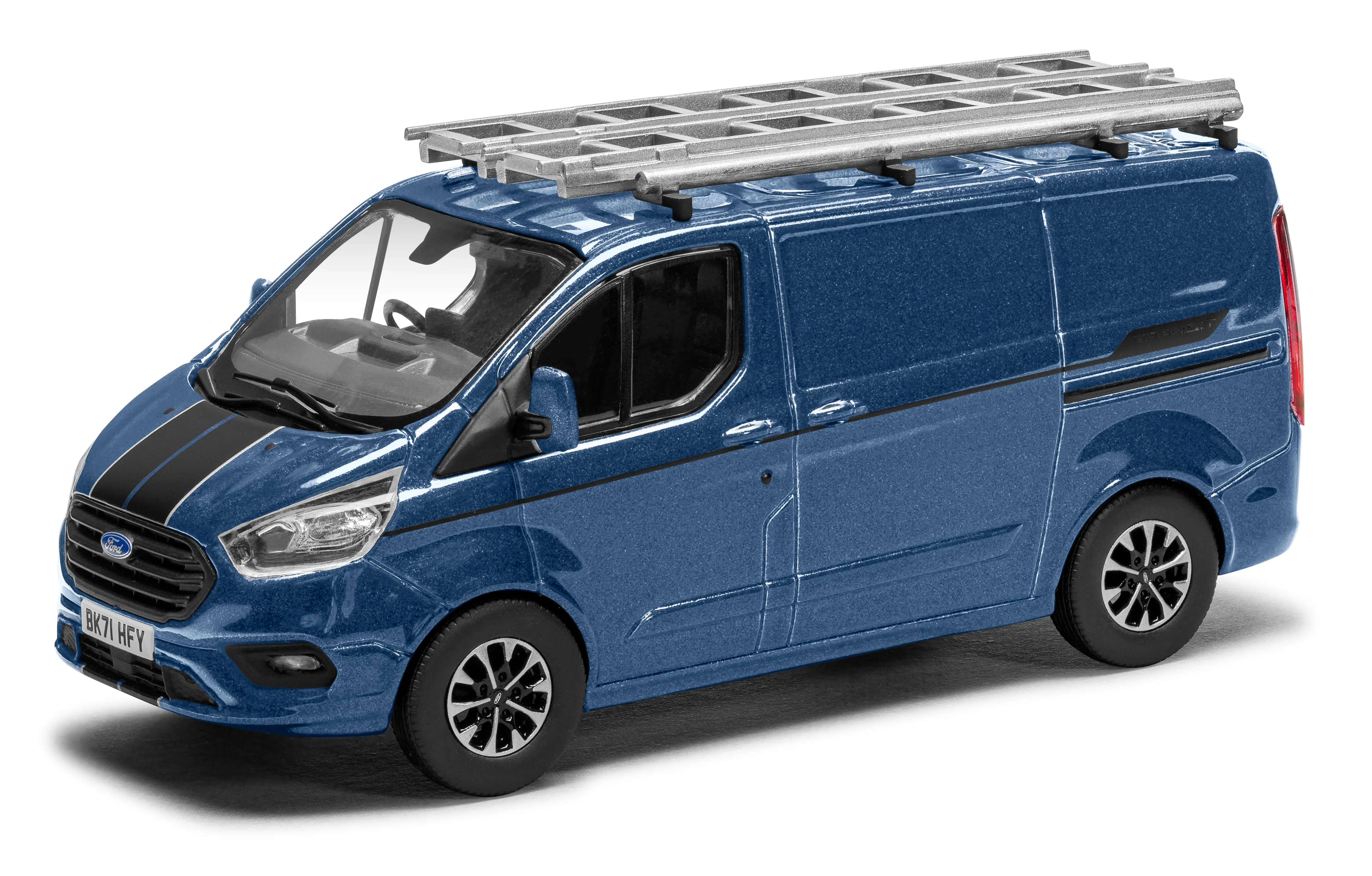 VA15104 Ford Transit Custom Sport, Chrome Blue