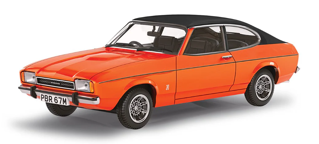 VA15401 Ford Capri Mk2 3-litre Ghia Automatic, Sebring Red