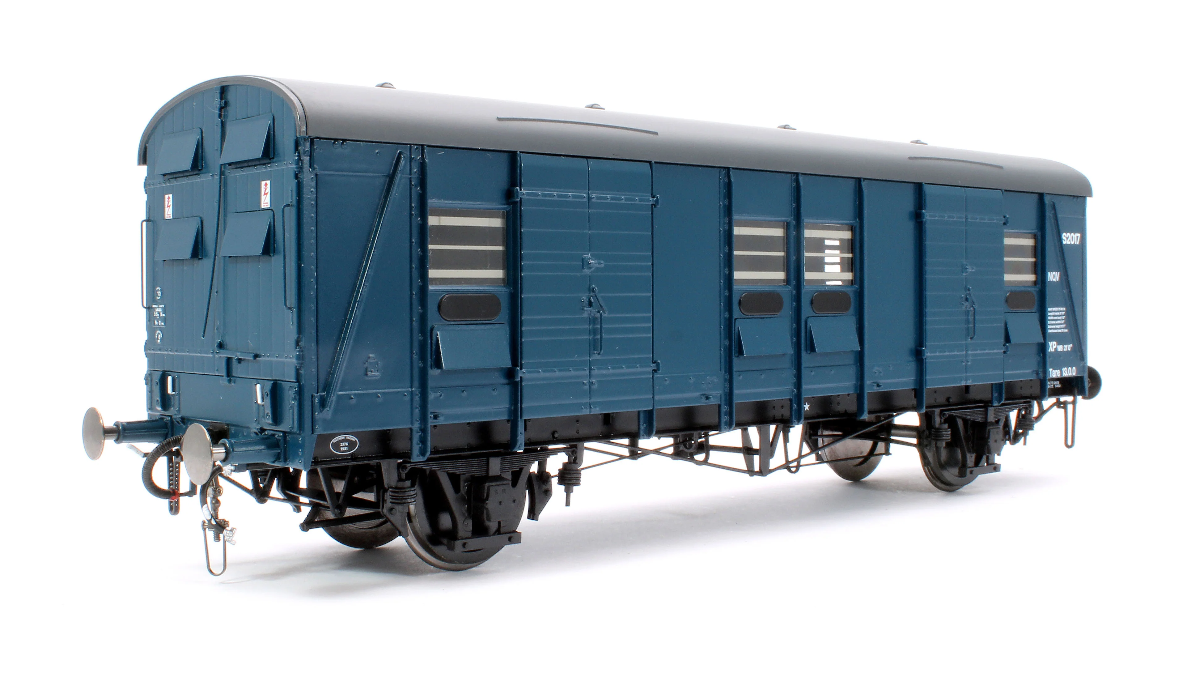 9173 Covered Carriage Truck (CCT) S2017 BR Blue NOV (plywood body) - Image 3