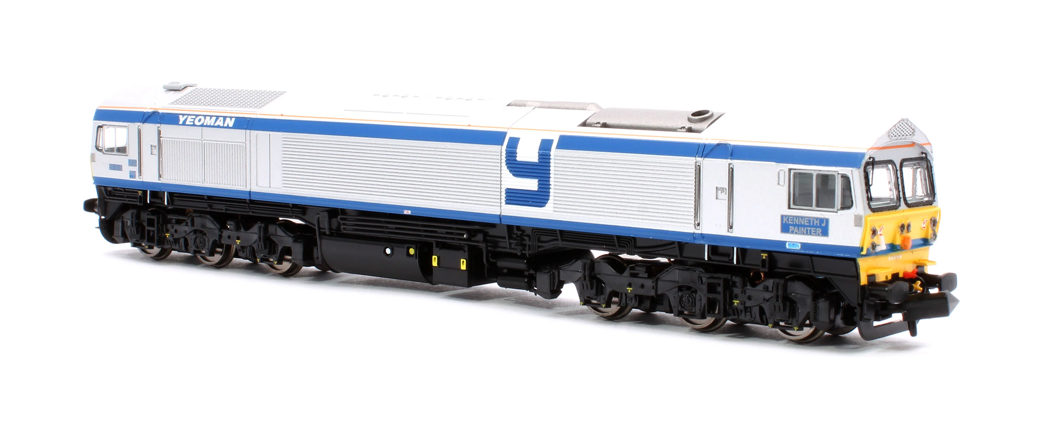 Class 59 #59005 "Kenneth J Painter" Foster Yeoman Silver Livery Diesel Locomotive - DCC Sound - Image 2