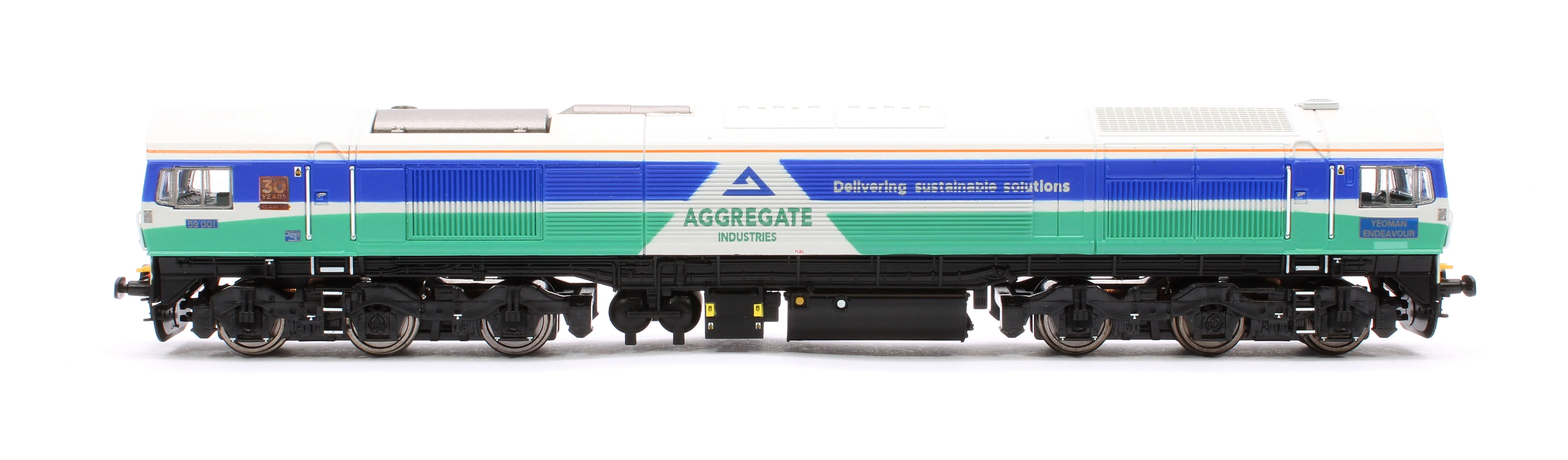 2D-005-005 Class 59 59001 Aggregate Industries Yeoman Endeavour Diesel Locomotive - Image 5