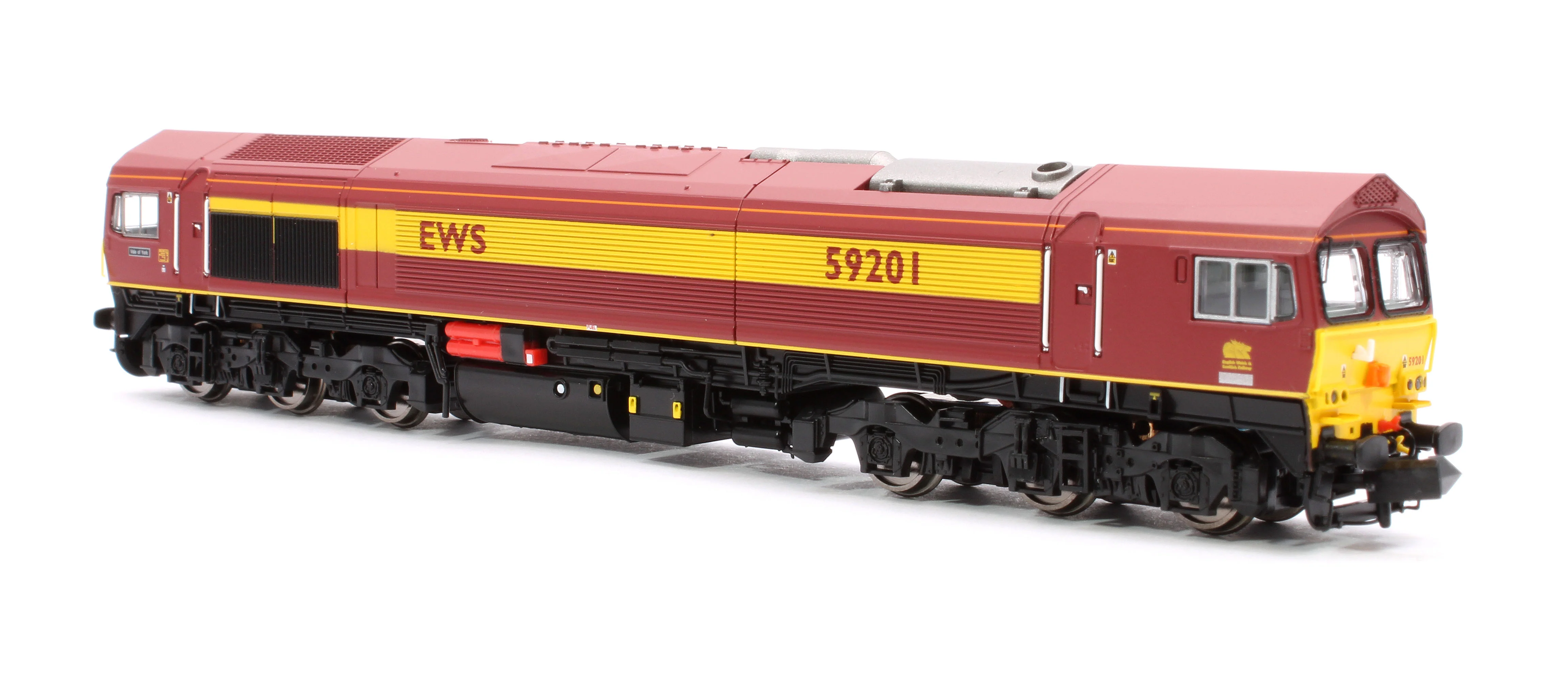 2D-005-006S Class 59 59201 EWS “Vale of York” Diesel Locomotive DCC Sound - Image 4