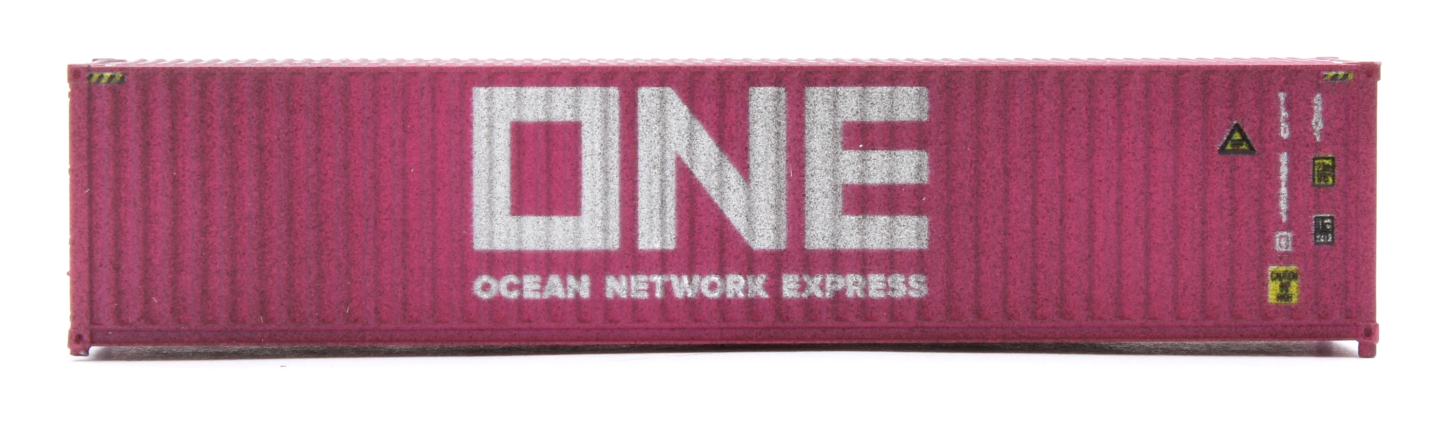 2F-028-119 Container 40 FT Pink One Twin Pack 607607 - 8 607861 - 4 Twin Pack - Weathered - Image 4