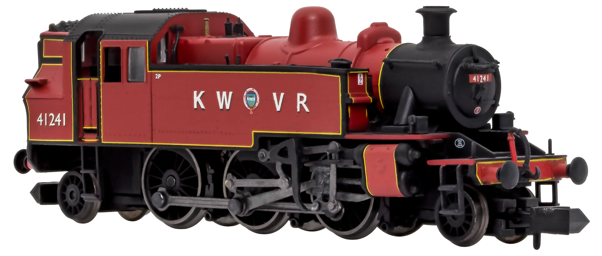 2S-015-011 Ivatt 2-6-2T 41241 KWVR Lined Maroon