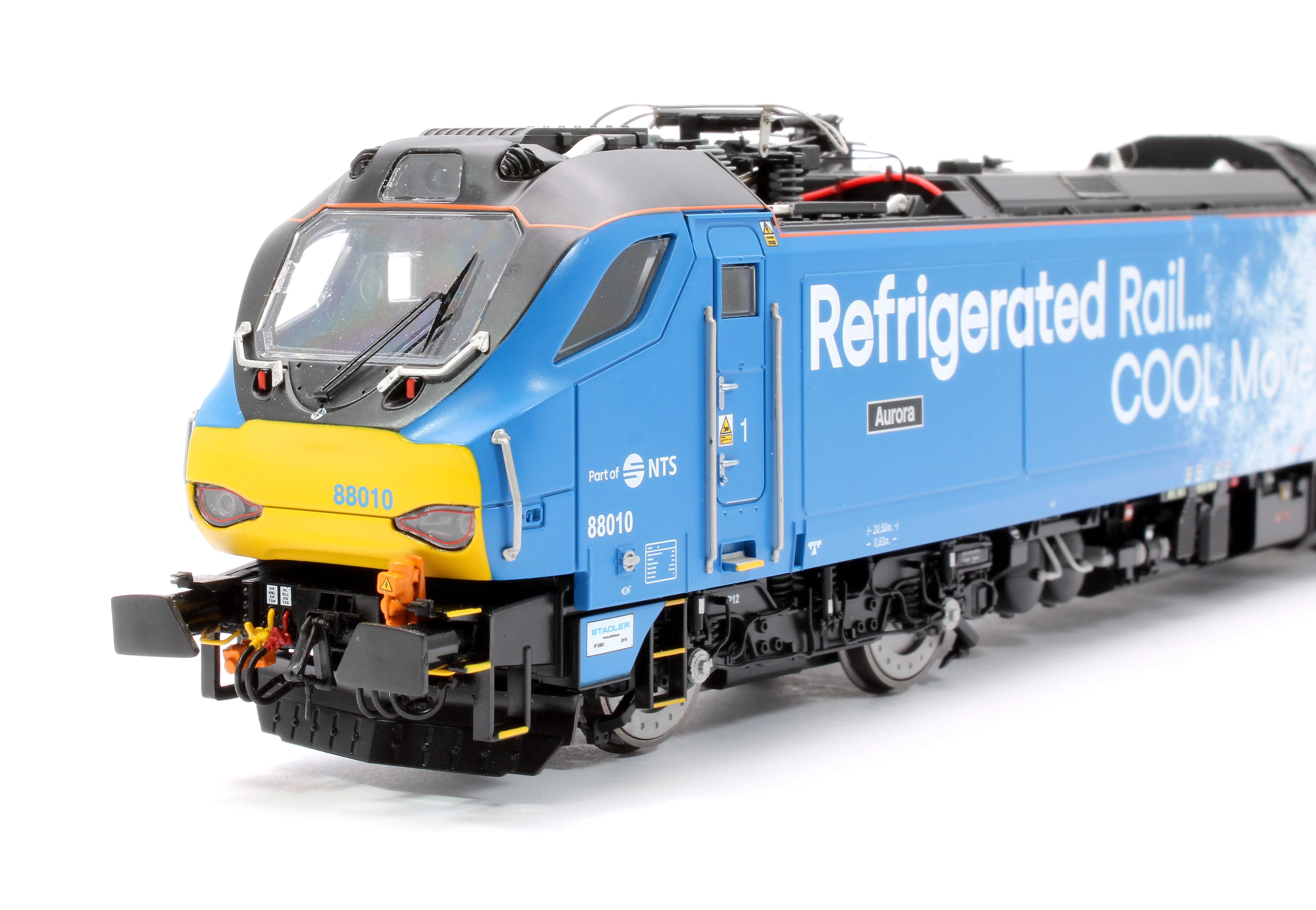 4D-088-004 Class 88 'Aurora' 88010 DRS Refrigerated Rail Electro-Diesel Locomotive - Image 7