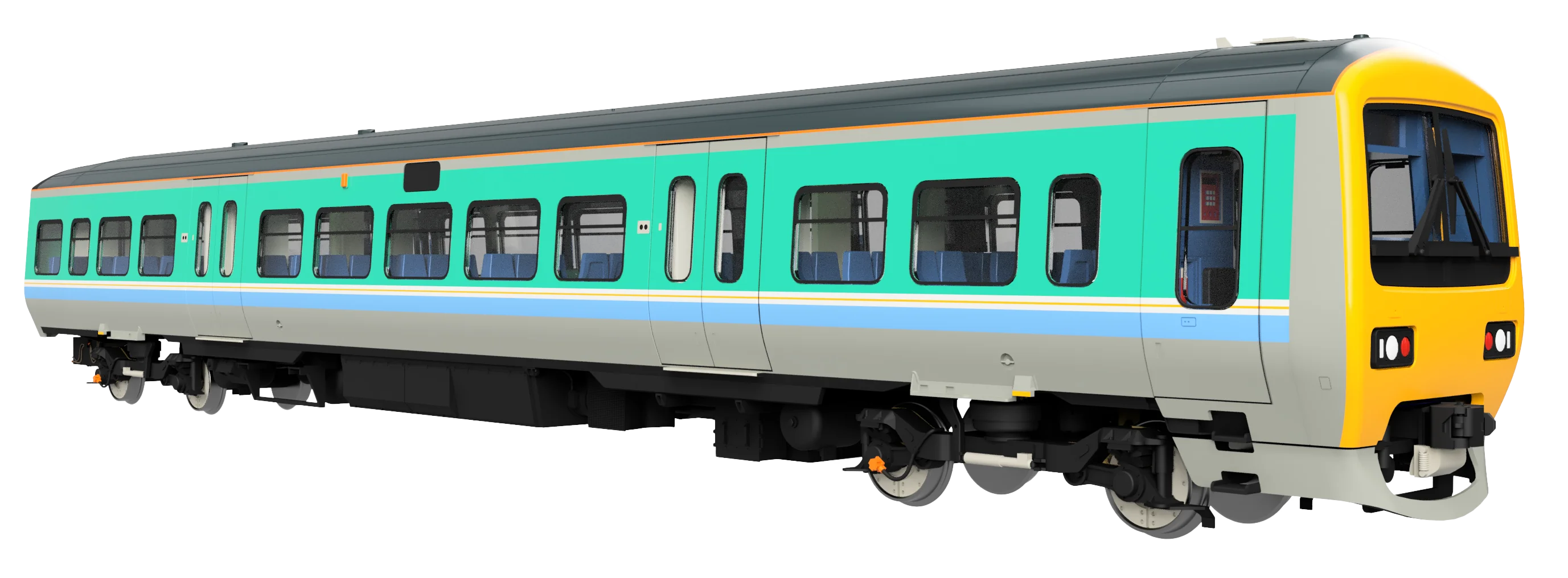 4D-323-001 Class 323 323203 Regional Railways Centro 3 Car EMU Set - Image 4