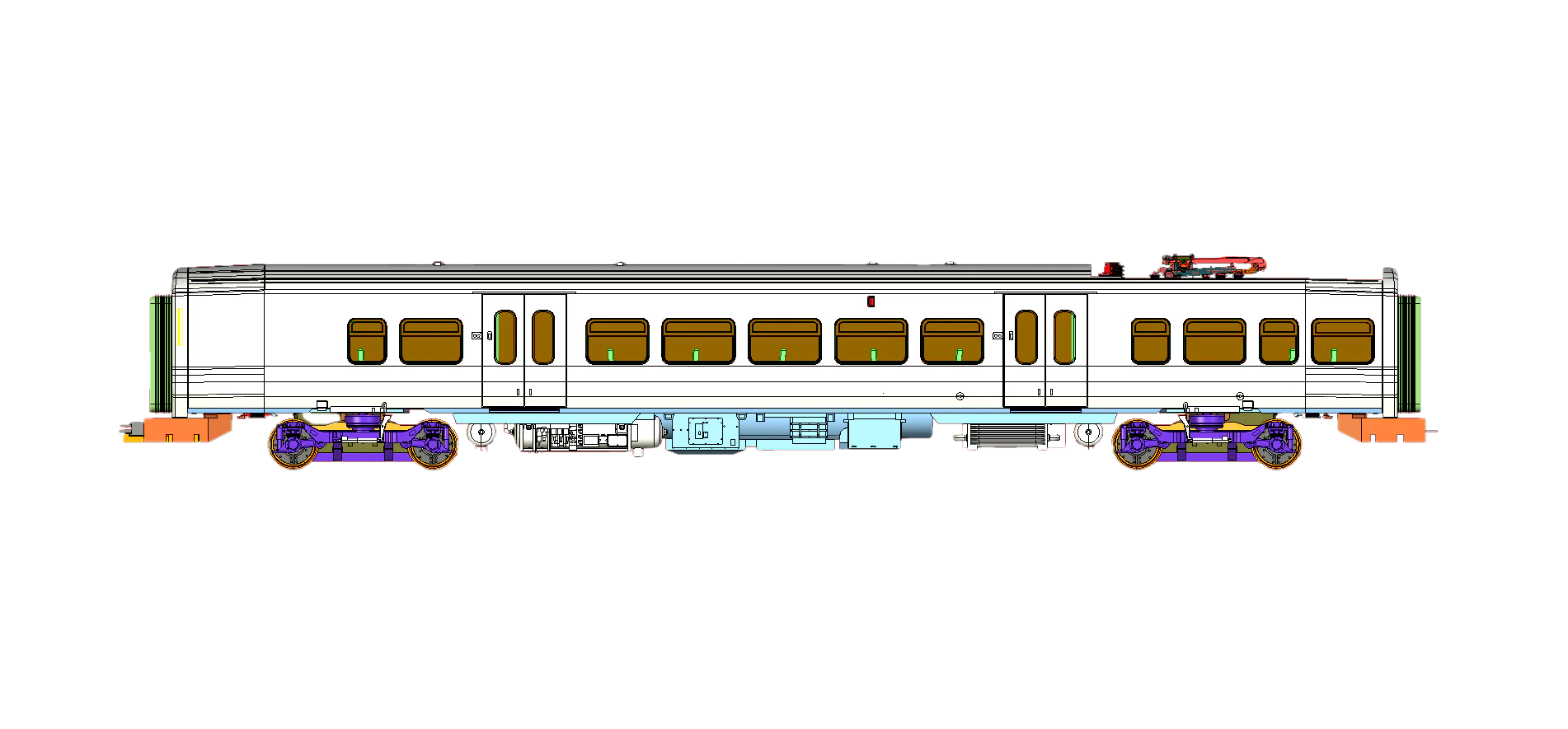 4D-323-005S Class 323 323241 West Midlands Trains 3 Car EMU Set - DCC Sound Fitted - Image 13