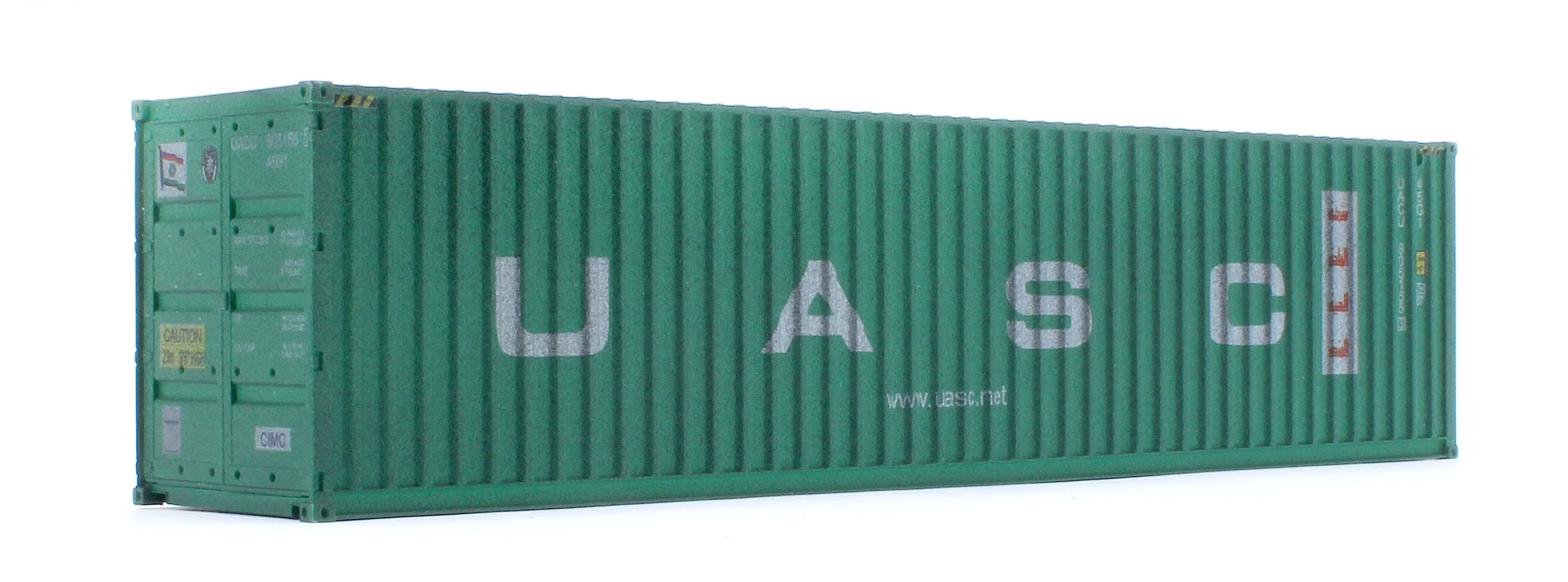 40ft High Cube Container UASC Twin Pack - Weathered - Image 2