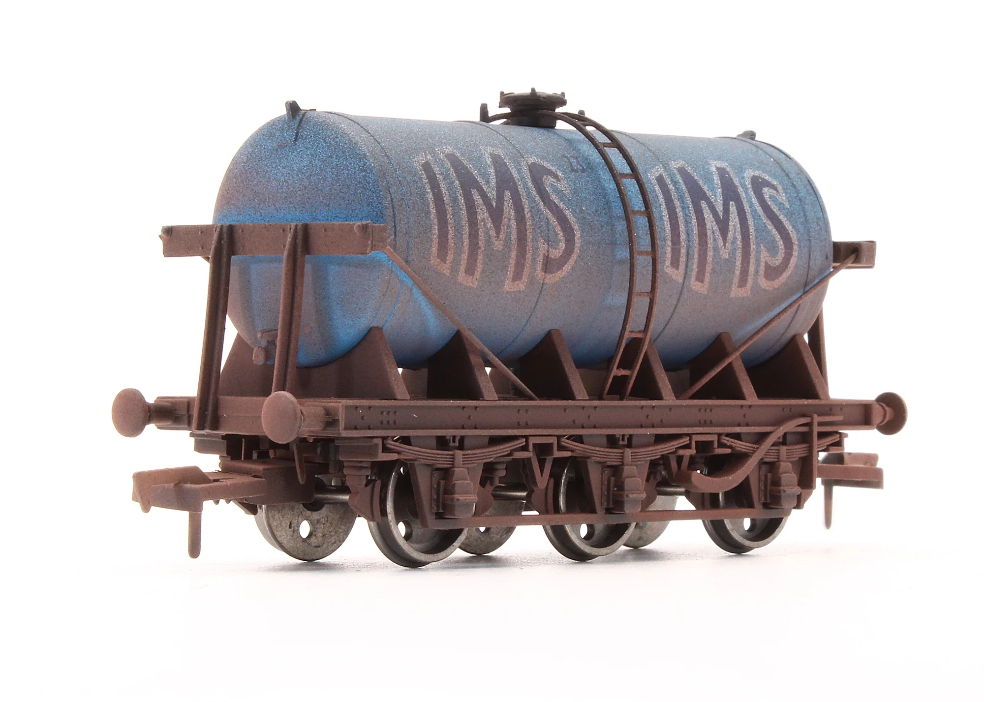 Pre-Owned 4F-031-008 'Independent Milk' 6 Wheel Tank Wagon - Weathered - Image 2